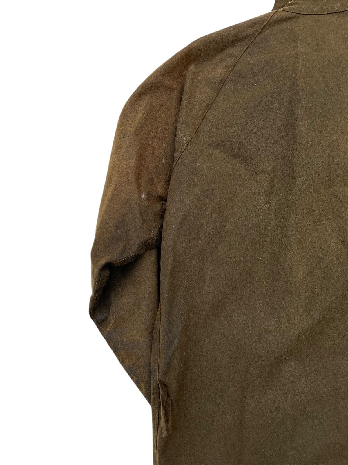 Barbour Vintage Barbour Waxed Solway Zipper Jacket Size US L / EU 52-54 / 3 - 6 Thumbnail