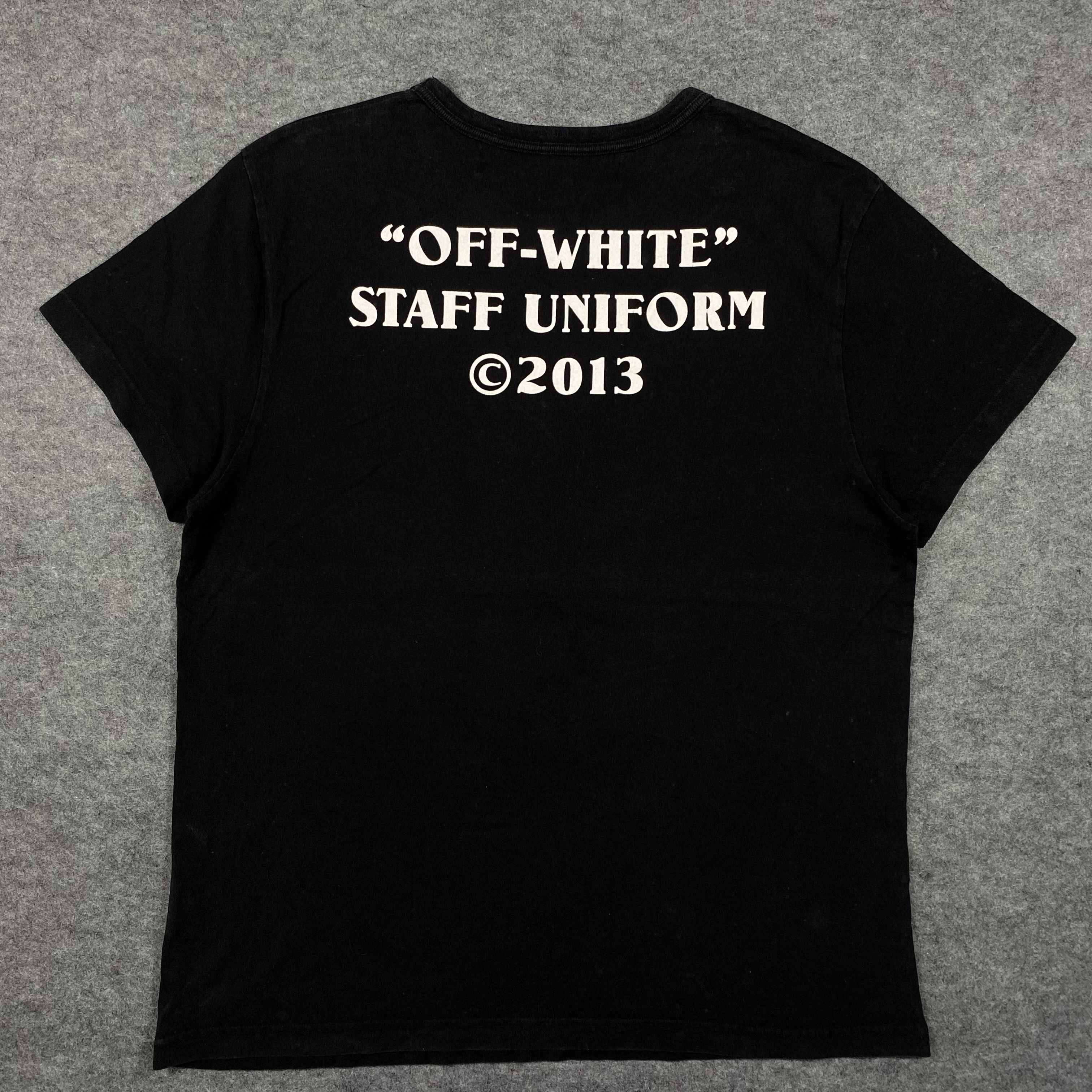 Off-White RARE Off-White c/o Virgil Abloh "Staff Uniform" 2013-M062 Size US L / EU 52-54 / 3 - 1 Thumbnail