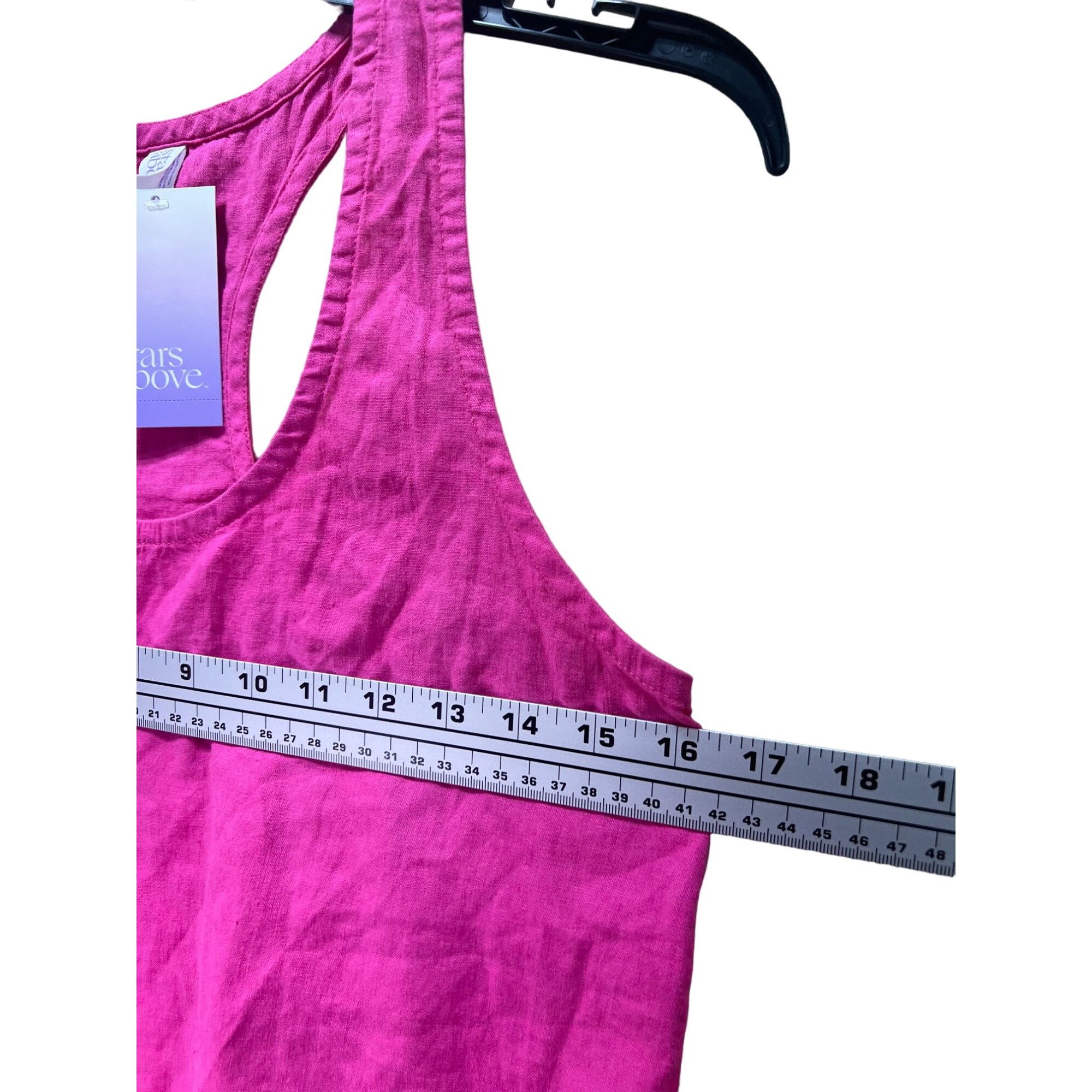 Other Stars Above - Women's Racerback Tank Top - Pink - Extra Smal Size XS / US 0-2 / IT 36-38 - 3 Thumbnail