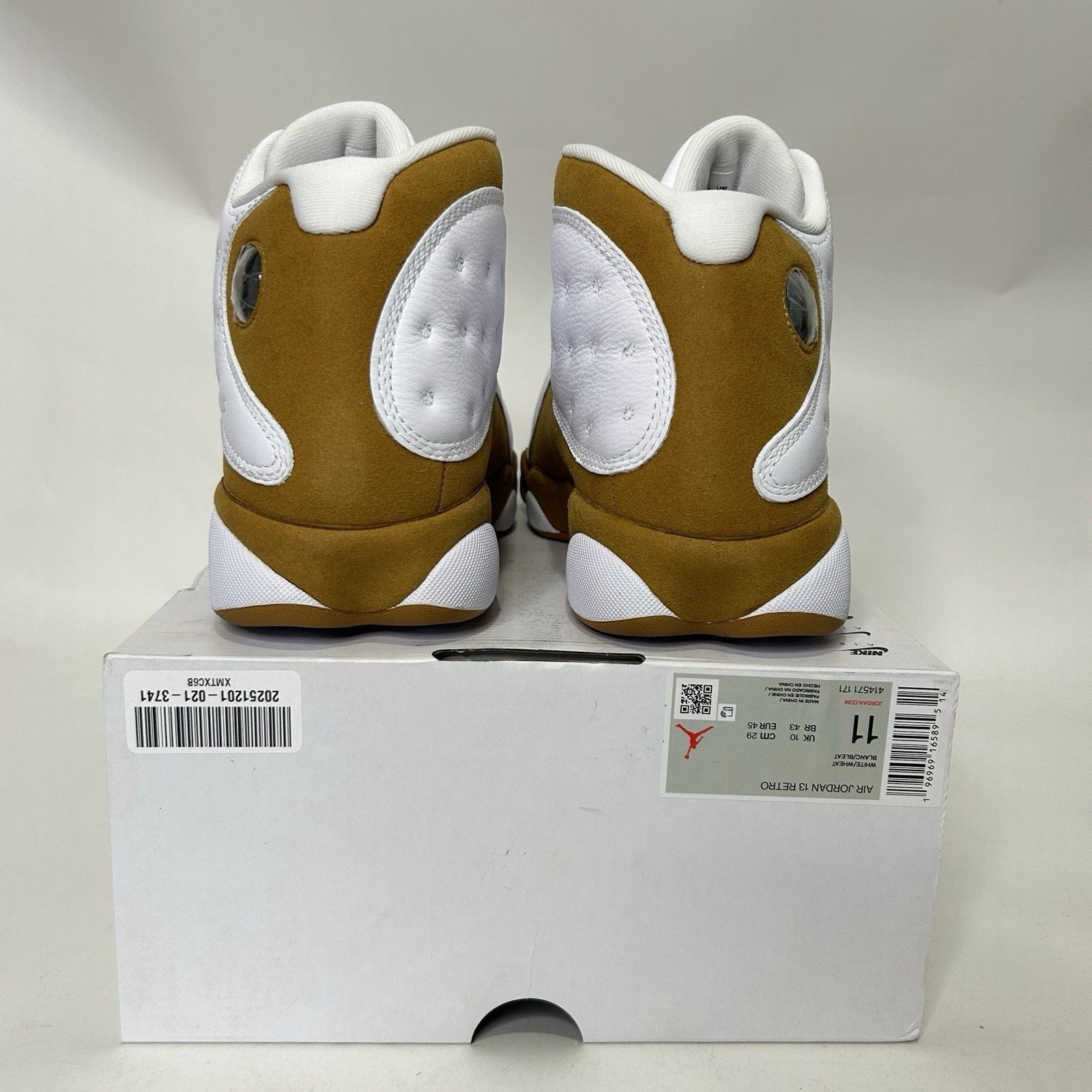 Jordan Brand Nike Air Jordan 13 Retro “Wheat White” 2023 Size US 10 / EU 43 - 4 Thumbnail
