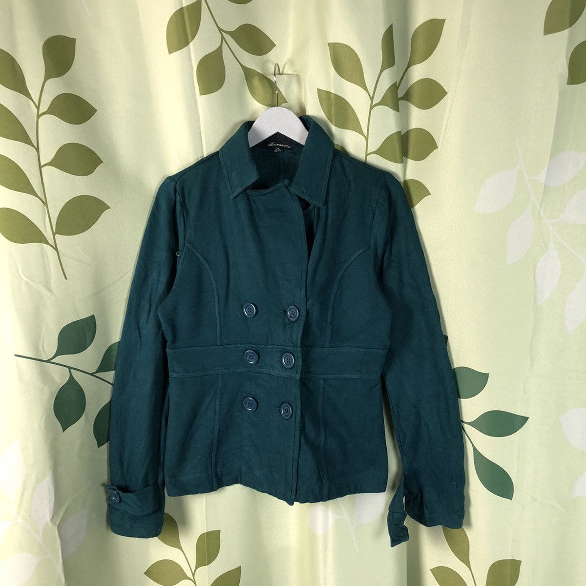 Japanese Brand Forever2 Green jacket vintage Blazer #7427 Size S / US 4 / IT 40 - 1 Thumbnail