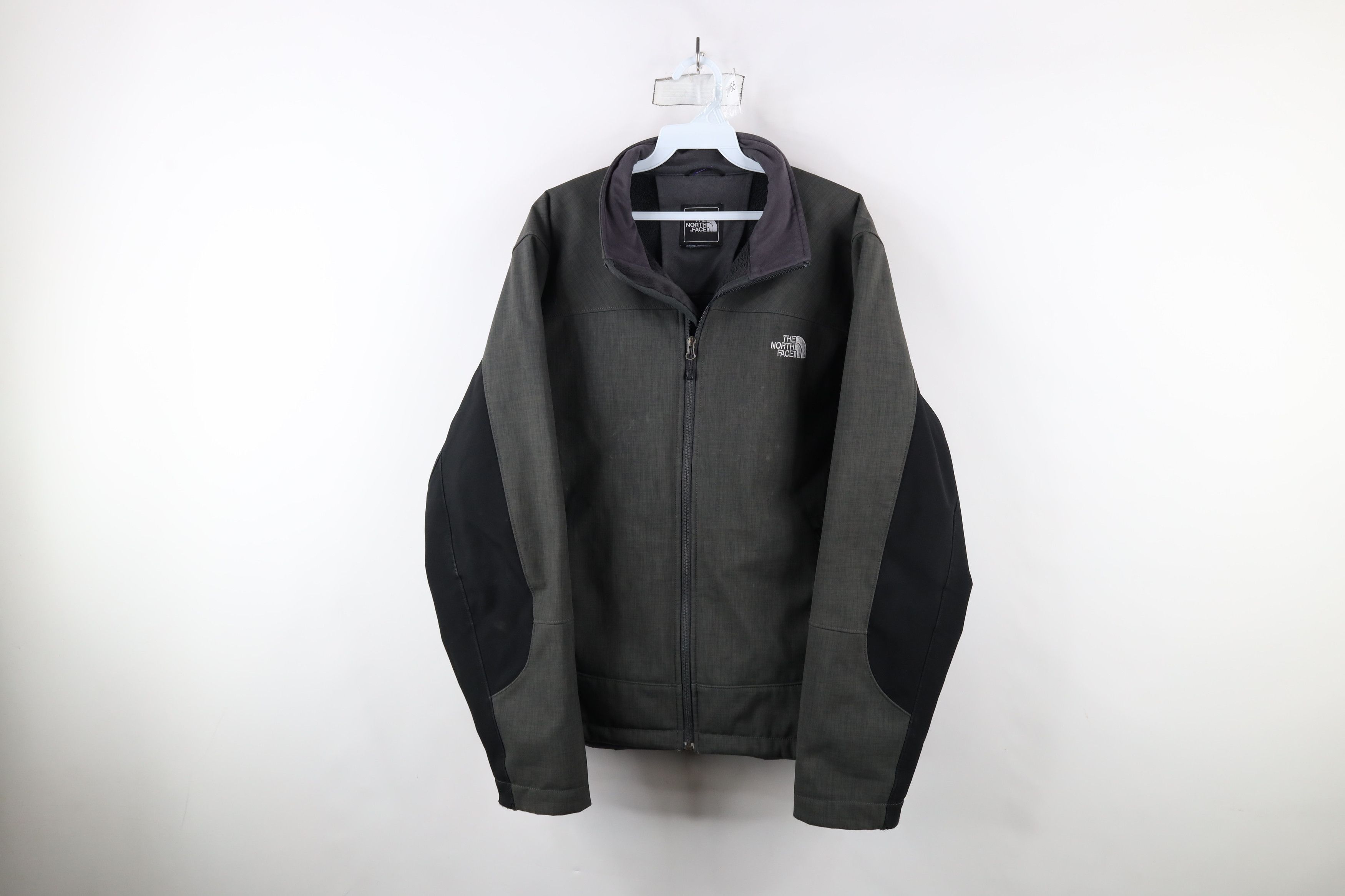 The North Face × Vintage The North Face Chromium Fleece Lined Soft Shell Jacket Size US L / EU 52-54 / 3 - 1 Thumbnail