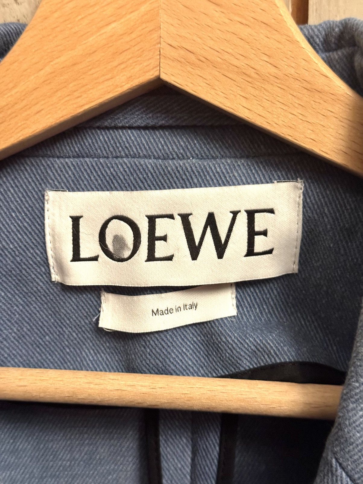 Loewe Loewe fitted blue denim blazer jacket 46 Size US S / EU 44-46 / 1 - 2 Thumbnail