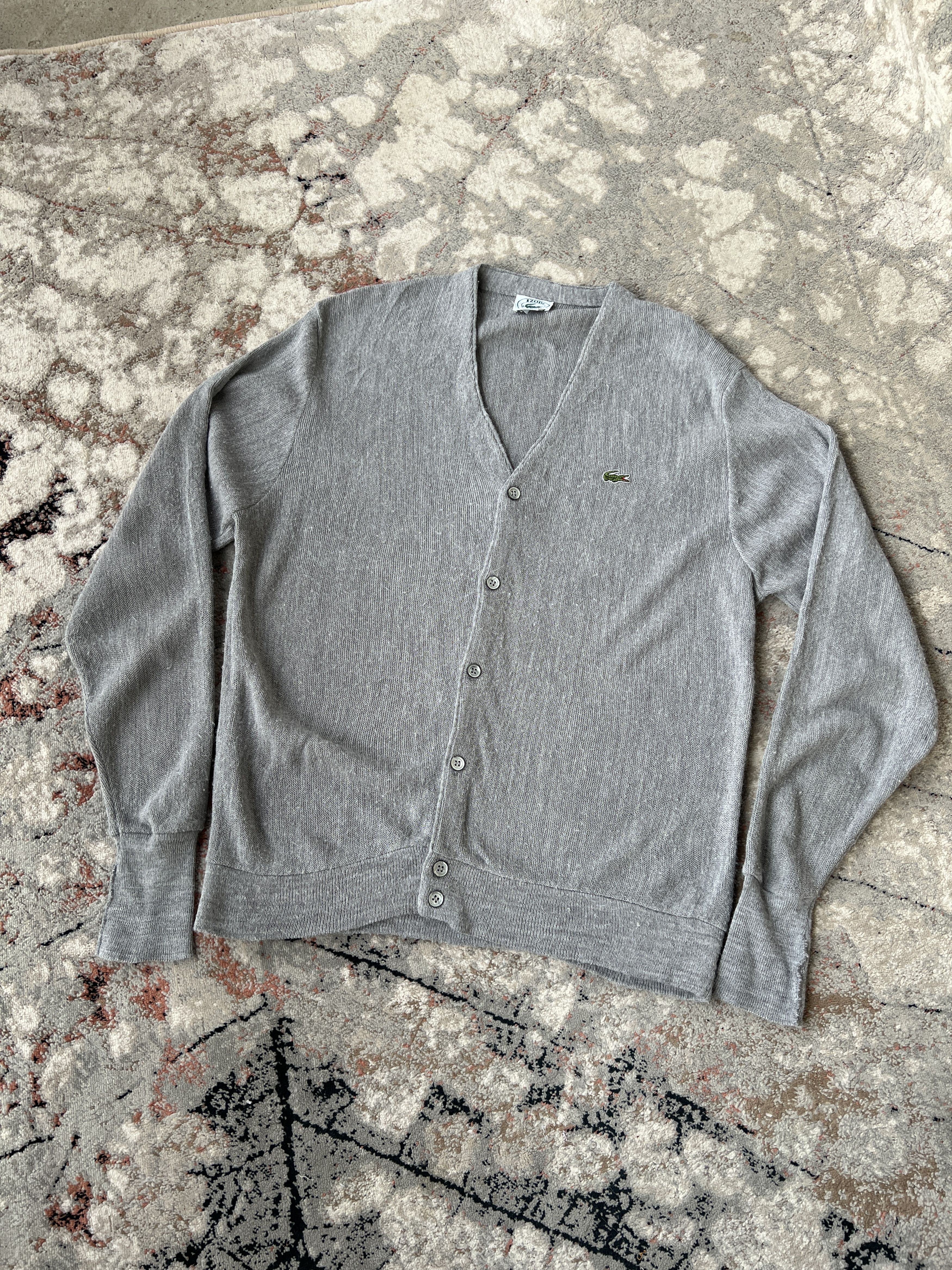Lacoste Lacoste IZOD Made In USA Vintage Cardigan Size US L / EU 52-54 / 3 - 1 Thumbnail