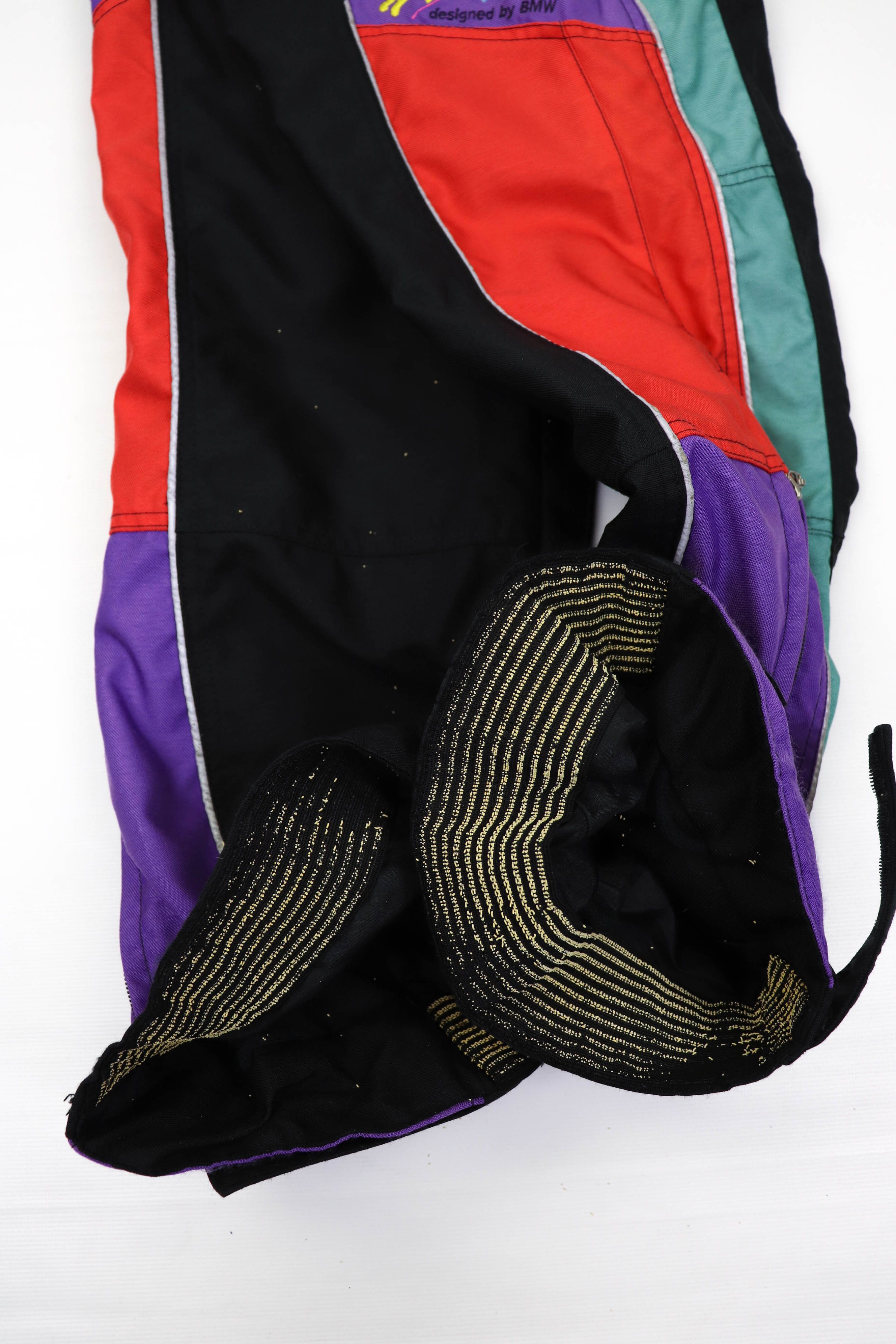 BMW BMW Vintage 90s Gore-Tex Nylon Snowboard Snow Ski Pants Size 26" / US 2 / IT 38 - 13 Thumbnail