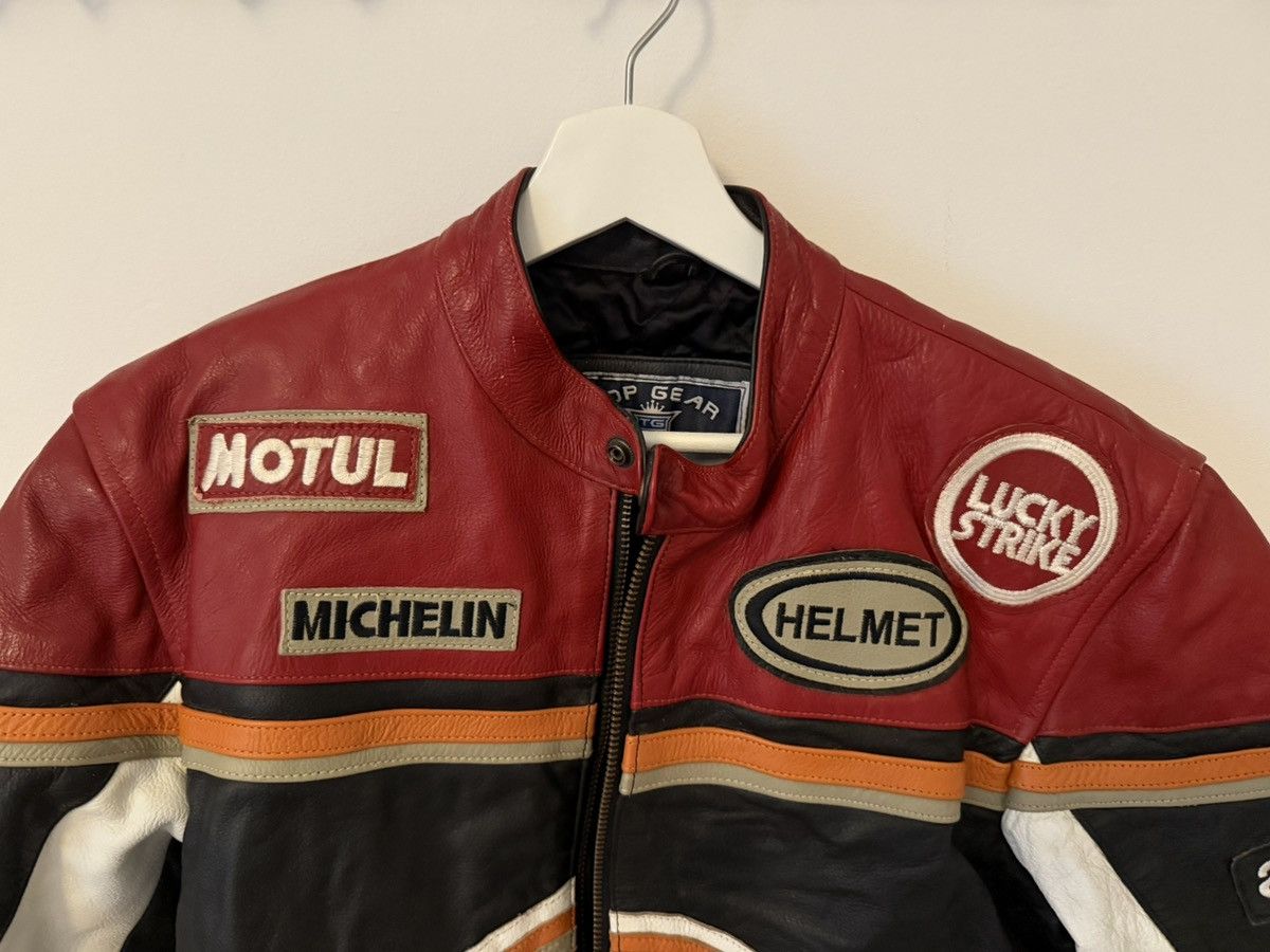 Vintage Vintage Lucky Strike Leather Jacket Size US S / EU 44-46 / 1 - 3 Thumbnail