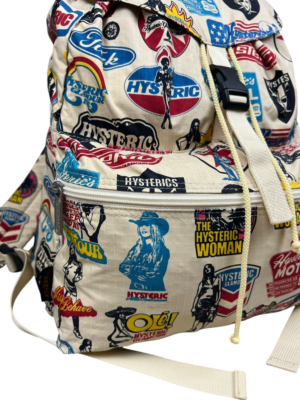 Hysteric Glamour Vintage Hysteric Glamour All-Over Print Backpack Size ONE SIZE - 6 Thumbnail