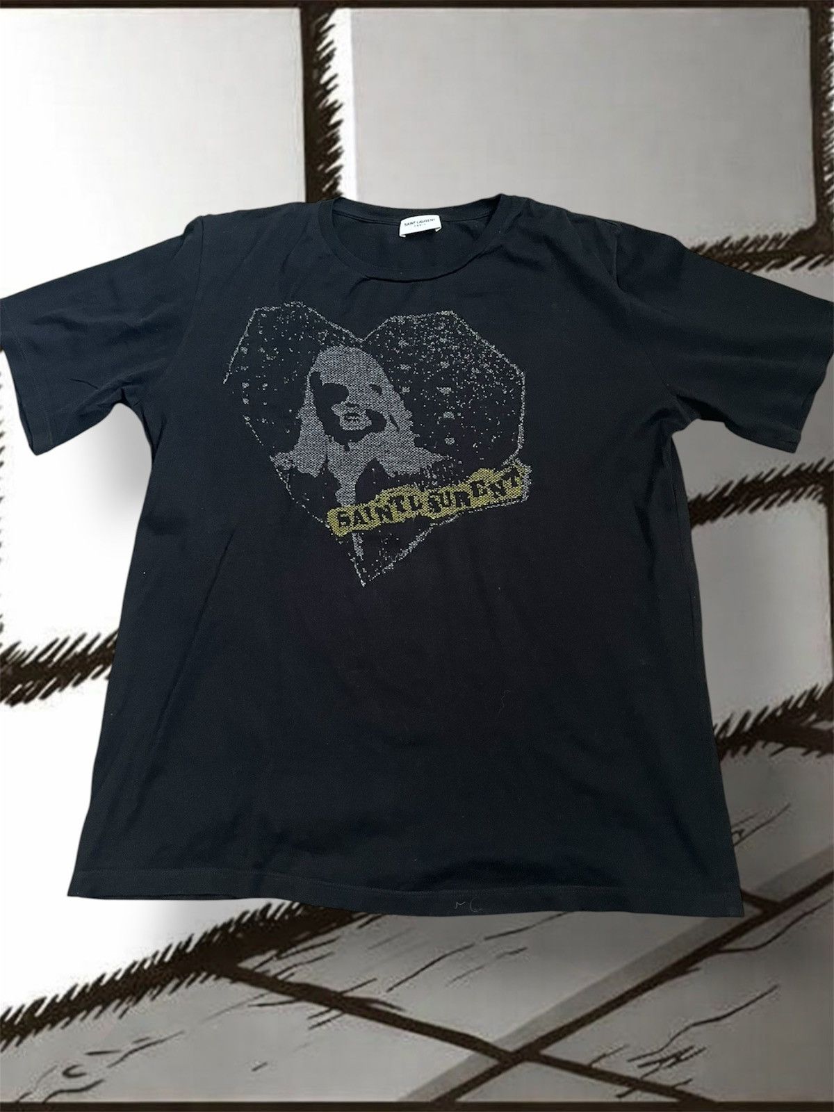 Hedi Slimane × Saint Laurent Paris SS15 Saint Laurent Mr. X Tee T