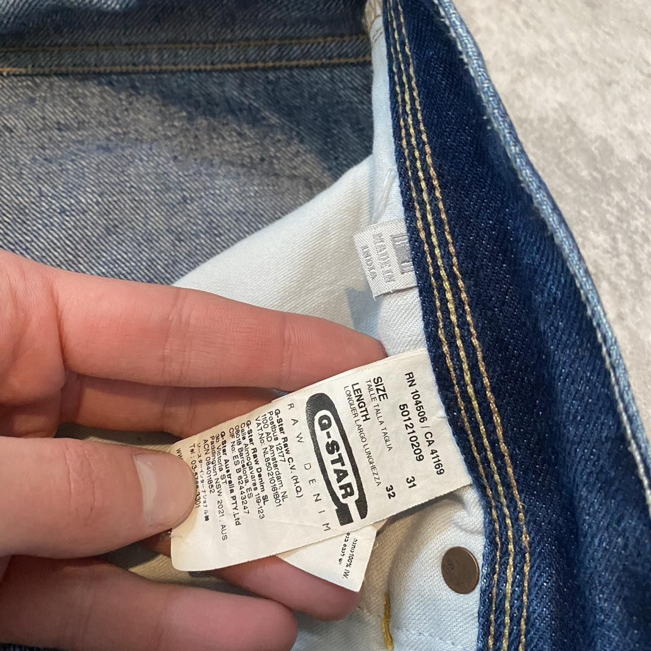 G-Star G-Star Raw denim jeans, navy blue #GStarRaw Size US 32 / EU 48 - 6 Thumbnail
