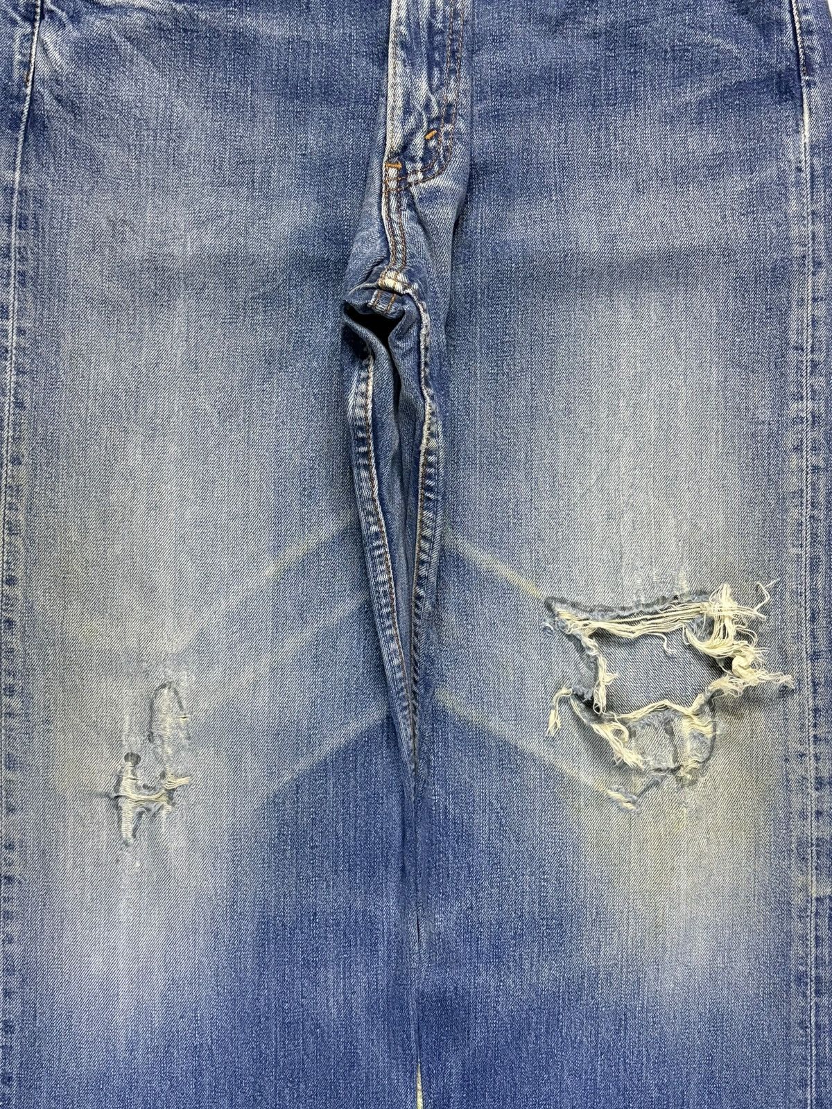 Levi's Vintage 90s Levis 504 Faded Wash Distressed Baggy Jeans Size US 33 - 5 Thumbnail