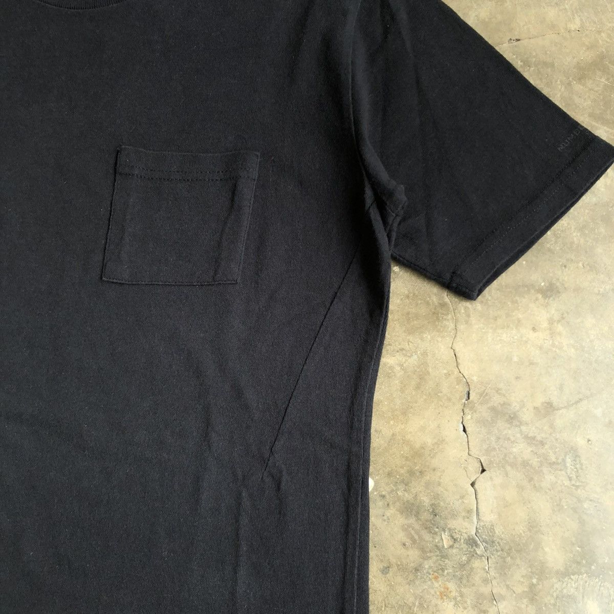 Number (N)ine Number (N)ine Denim / Travis Flacko Scott 2 Tone Pocket Tee Size US S / EU 44-46 / 1 - 5 Thumbnail