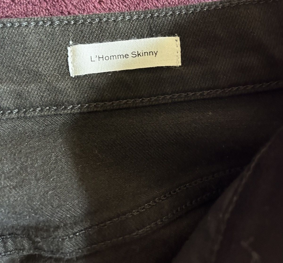 Frame Frame L’Homme Skinny Denim Jeans 31x34 NEW No Tag Unworn Size US 31 - 12 Thumbnail