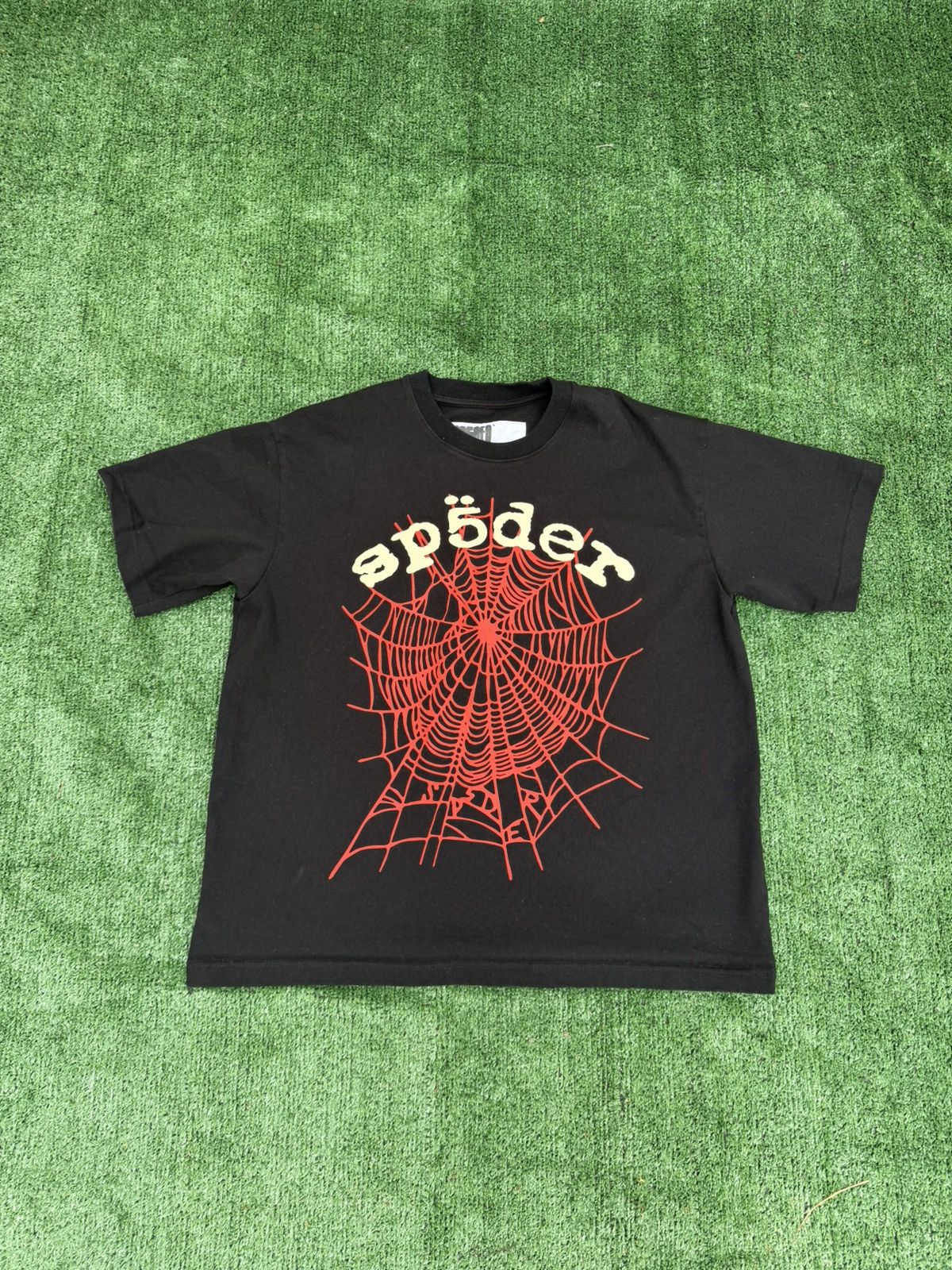Sp5der SP5DER OG LOGO V2 HW TEE BLACK Size US M / EU 48-50 / 2 - 1 Thumbnail
