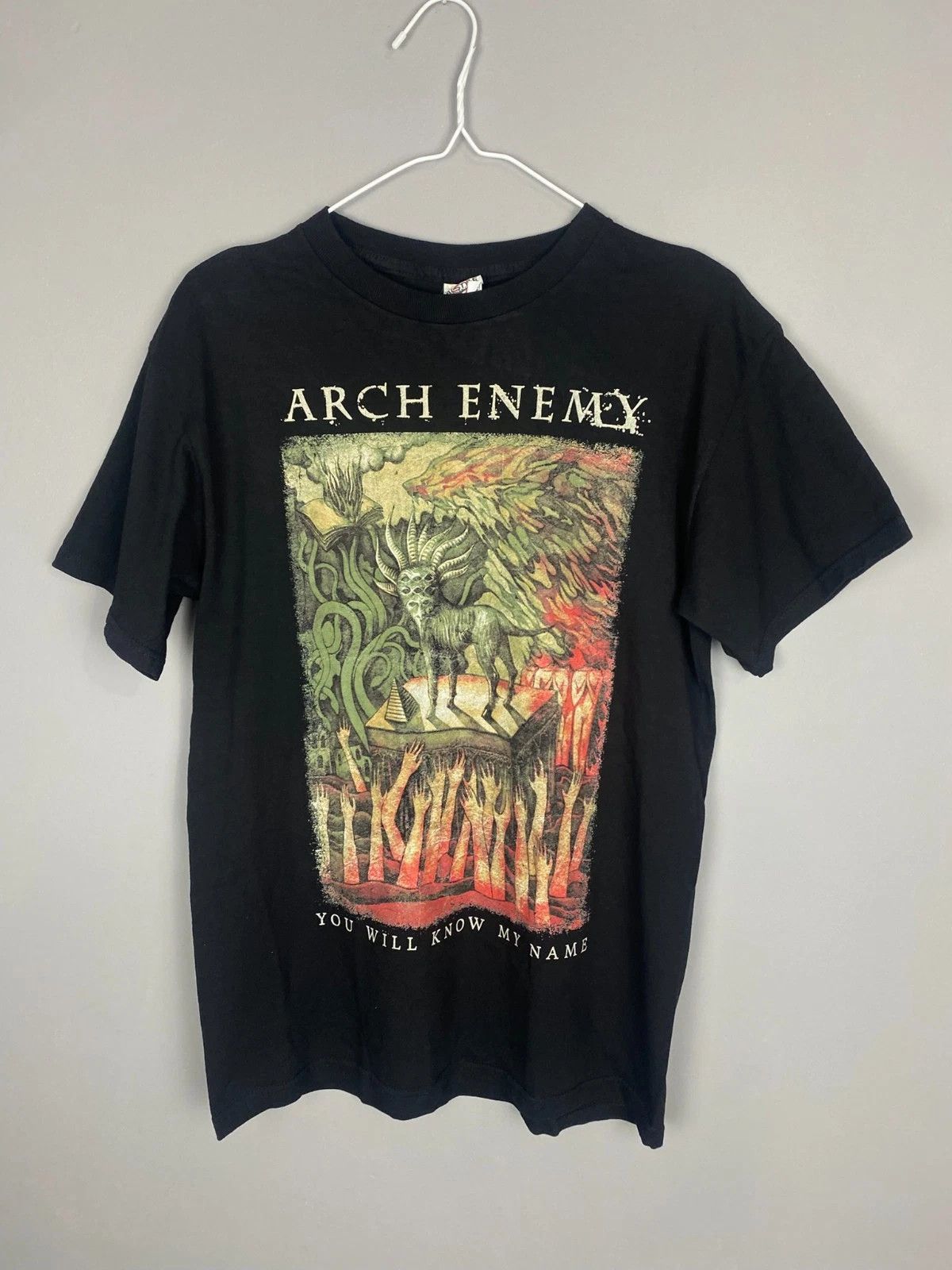 Band Tees ARCH ENEMY DEATH METAL BAND TEE YOU WILL KNOW MY NAME Size US M / EU 48-50 / 2 - 1 Thumbnail