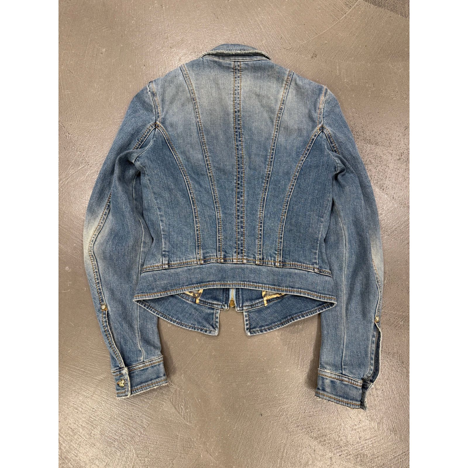 Roberto Cavalli S/S2005 Roberto Cavalli denim jacket Size S / US 4 / IT 40 - 2 Thumbnail