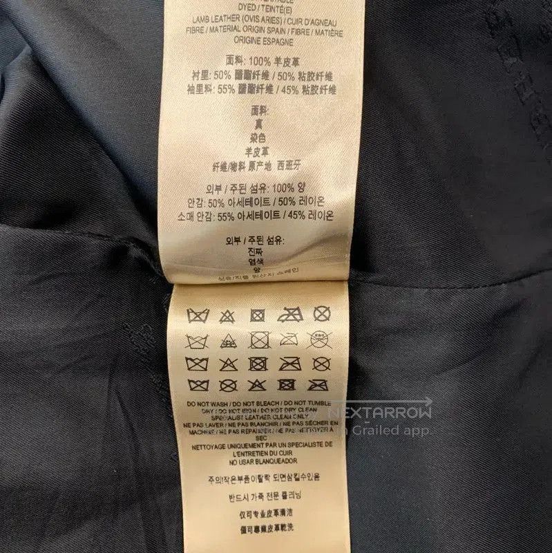 Burberry Burberry Black Lambskin Men's Coat. Size US M / EU 48-50 / 2 - 8 Thumbnail