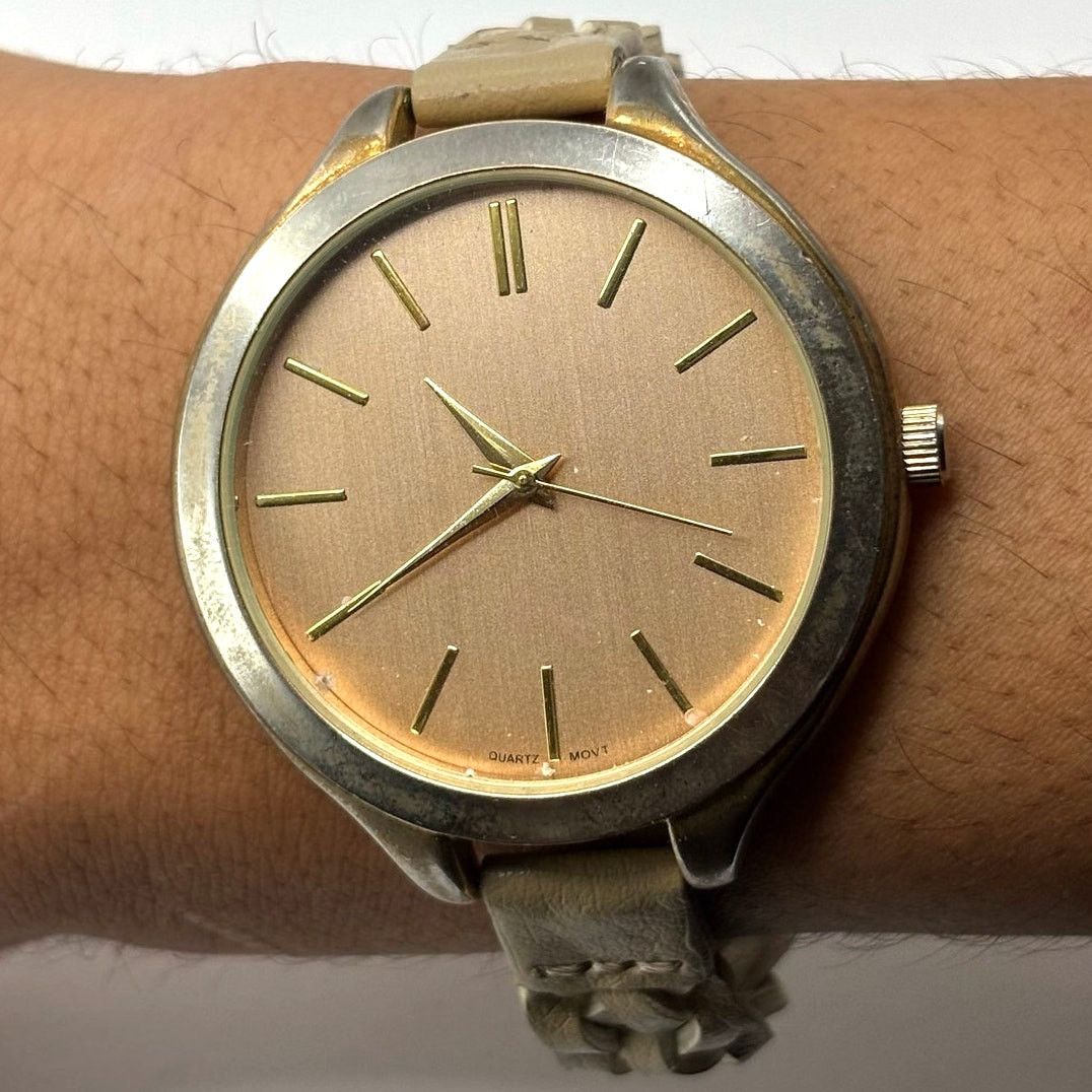 Other Tan & Silver Watch Size ONE SIZE - 1 Thumbnail