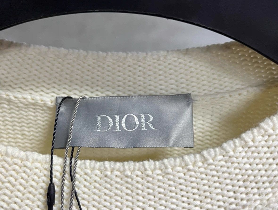 Dior Dior Men's Summer Logo Knit Sweater 0079-2507 Size US L / EU 52-54 / 3 - 3 Thumbnail