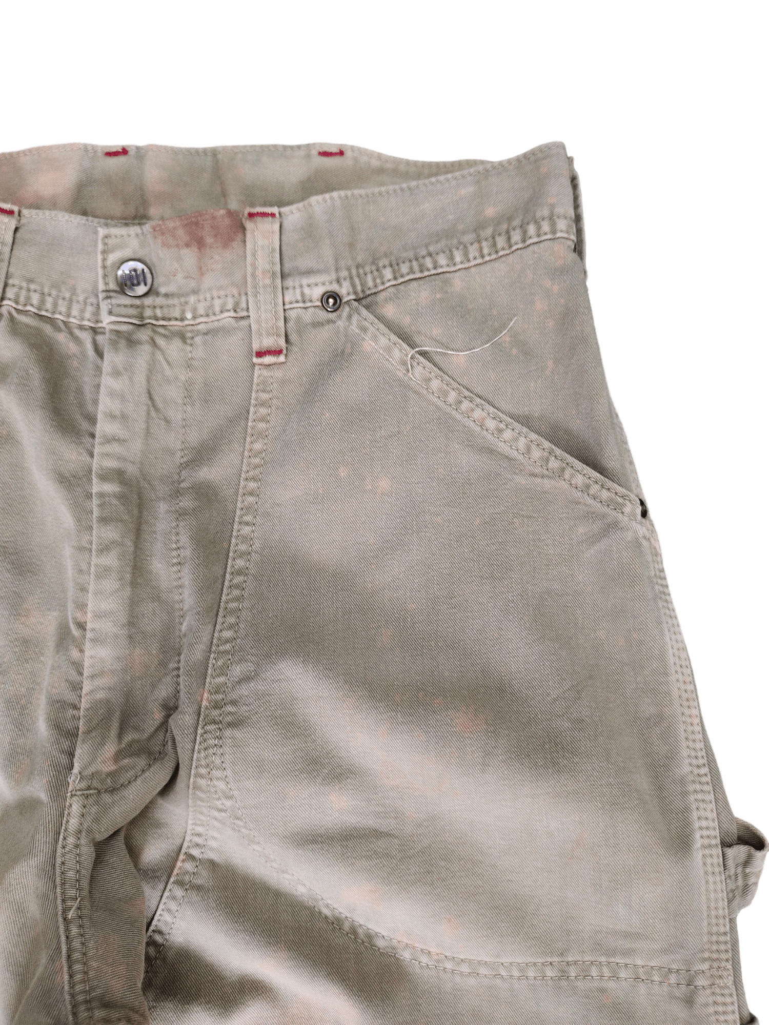 Comme des Garcons × Undercover Baggy Jean Edwin 101 Double Knee Carpenter Distress Wide Leg Size US 32 / EU 48 - 11 Thumbnail