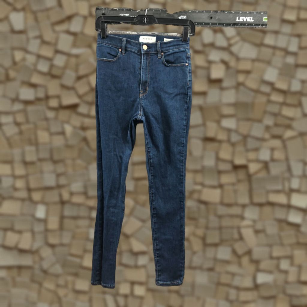 Pacsun PacSun Jeans PacSun Jegging Size 26 Womens Medium Wash Blue Regular Rise 26 in Inseam 28 in Size 26" / US 2 / IT 38 - 1 Thumbnail