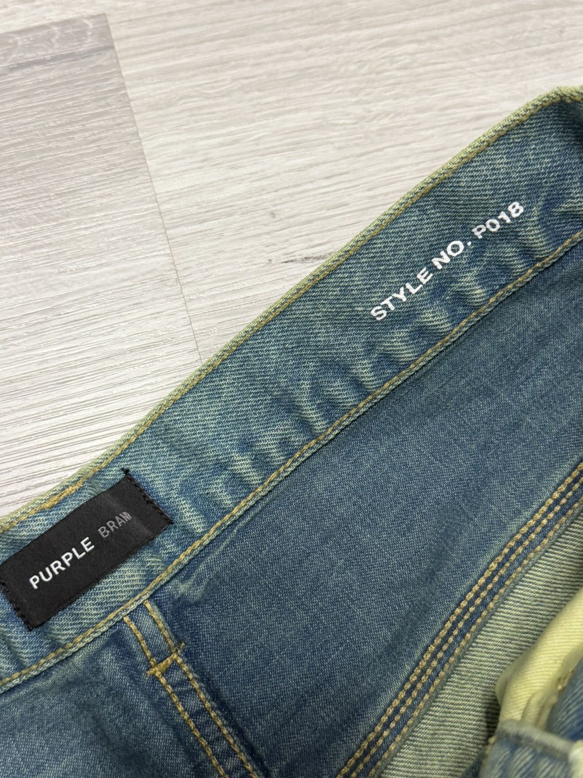 Purple Brand Purple Brand Icon Wide Overdyed Jeans Size US 32 / EU 48 - 3 Thumbnail