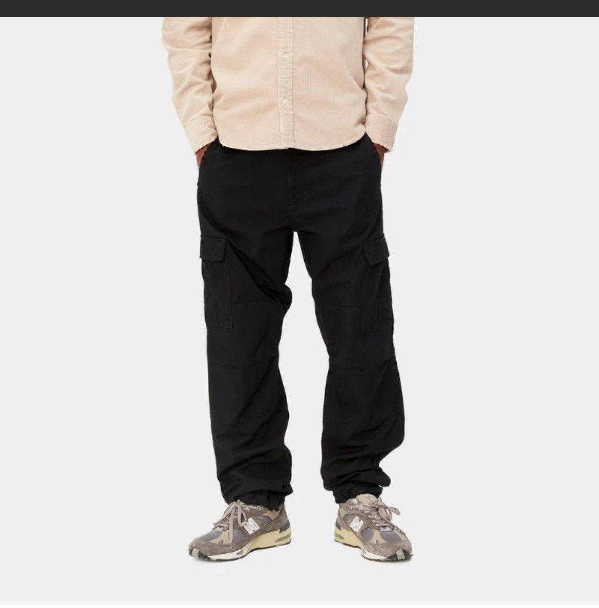 Carhartt Wip Carhartt WIP aviation pants black 28 waist x 30 inseam Size US 28 / EU 44 - 3 Thumbnail