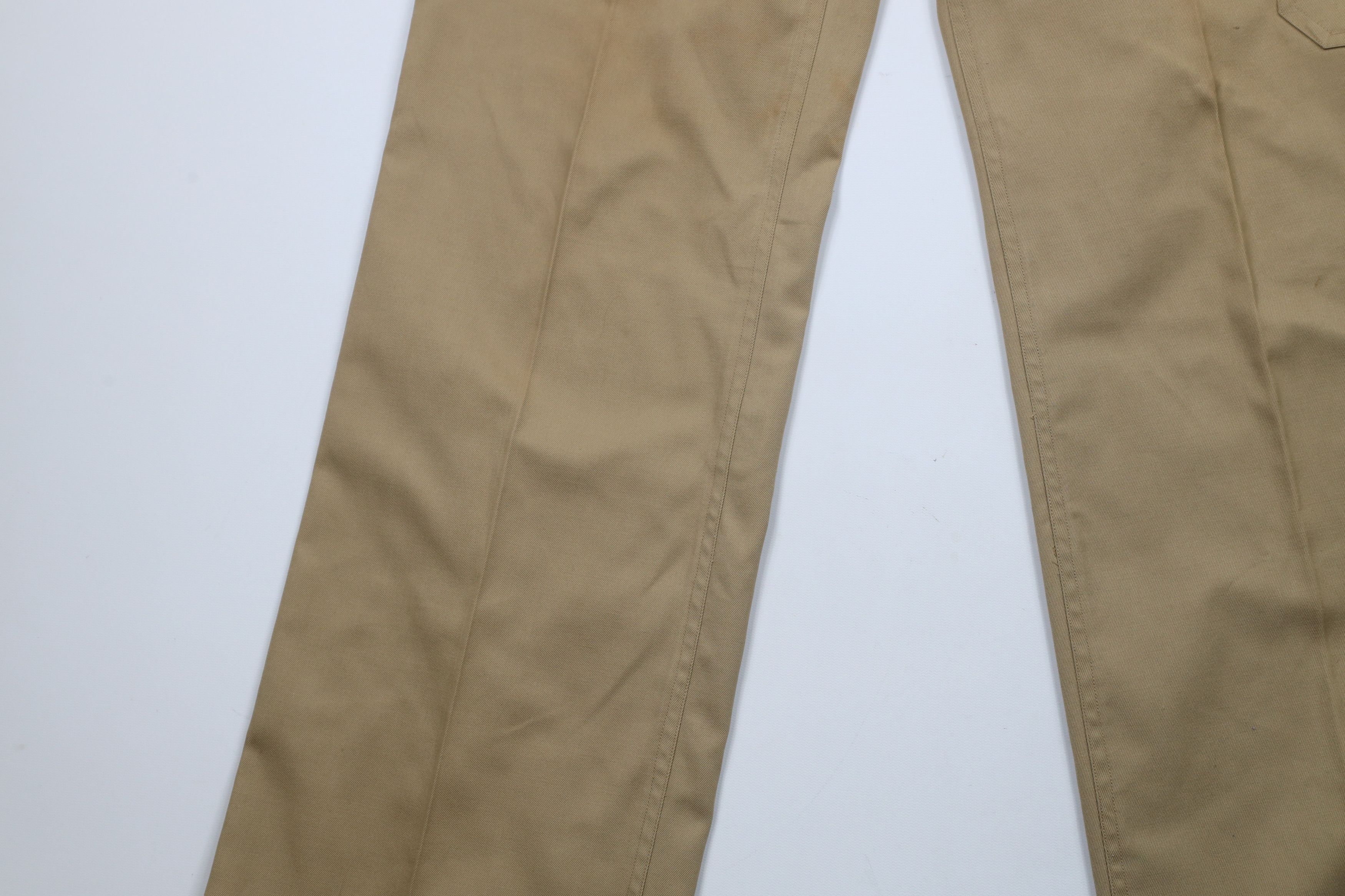 Vintage Vintage 70s Streetwear Wide Leg Bell Bottoms Pants Beige Size US 34 / EU 50 - 7 Thumbnail