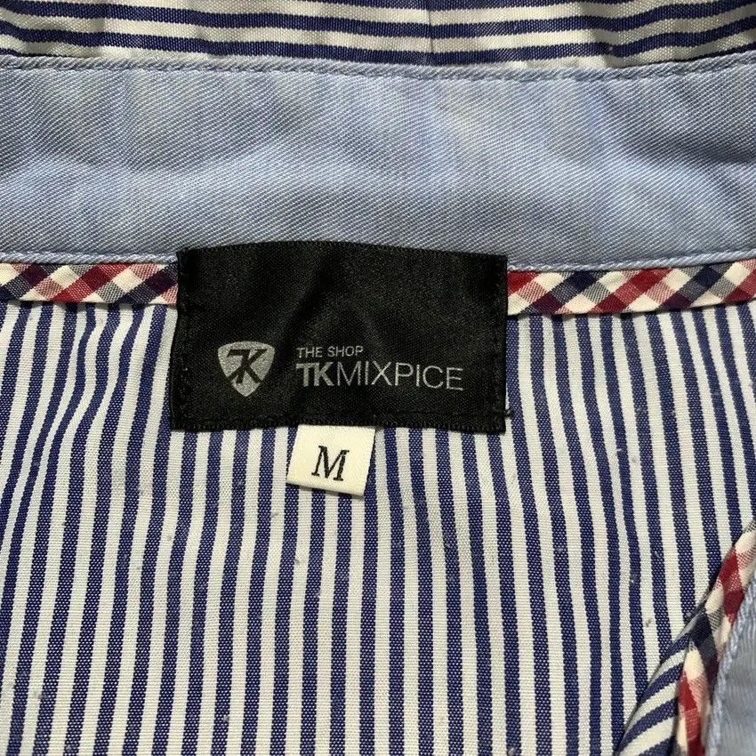 If Six Was Nine × Japanese Brand × Le Grande Bleu (L.G.B.) 2000s TKmixpice Layered Vkei Lgb Gothic Y2K Punk Polo Shirt Size US M / EU 48-50 / 2 - 6 Thumbnail