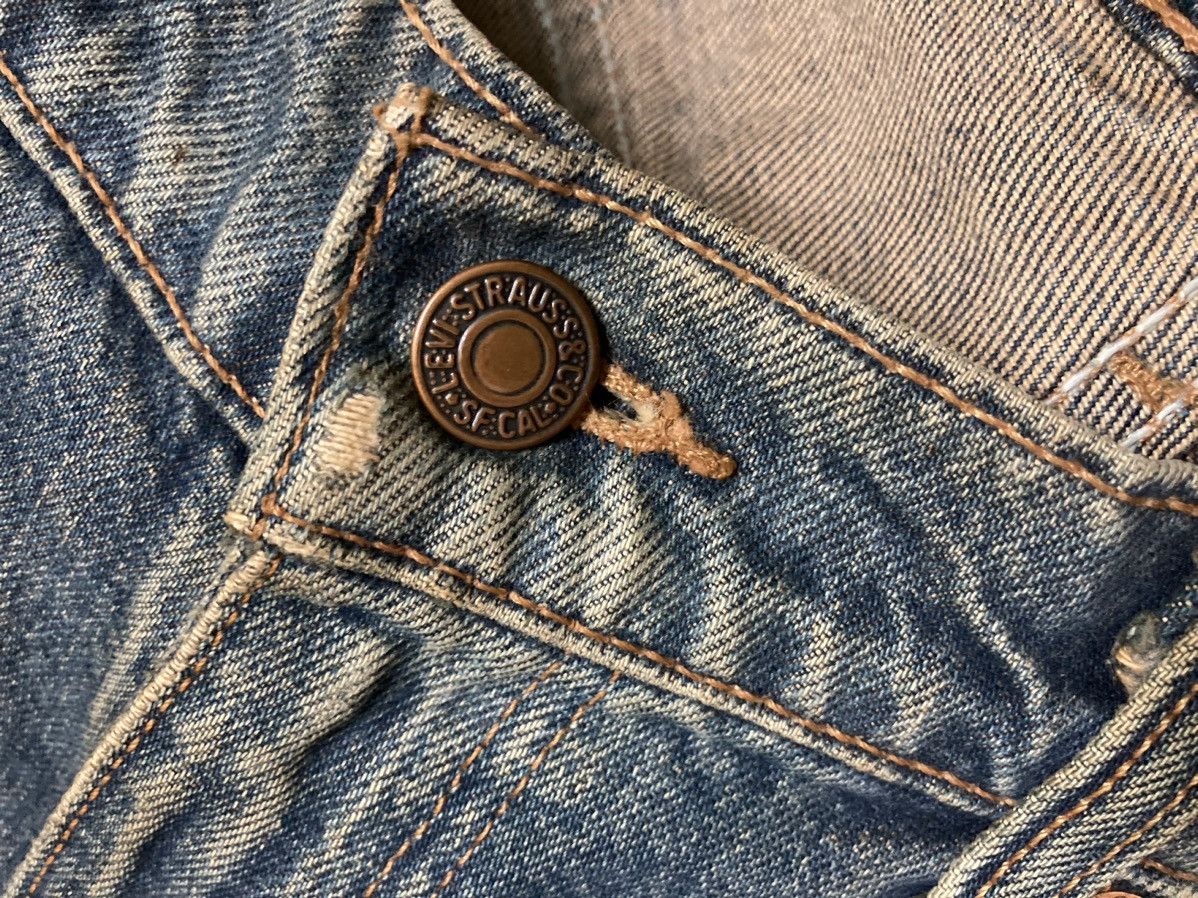Levi's Vintage Distressed Levi’s Orange Tab 612 Blue Jeans Size US 33 - 10 Thumbnail