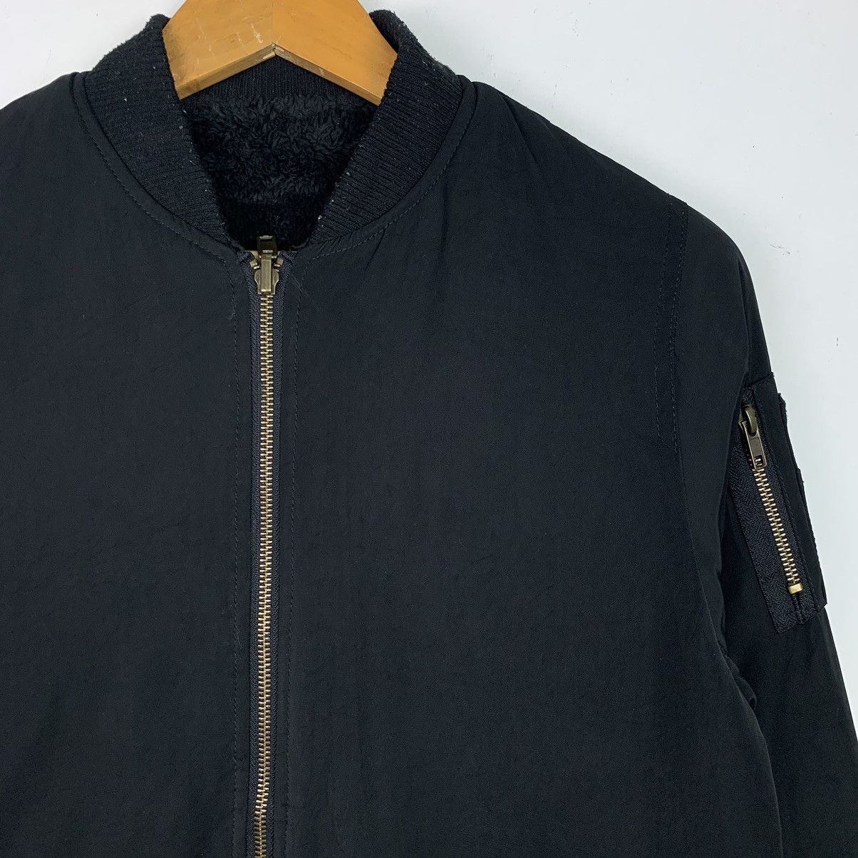 Japanese Brand × Vintage Vintage japan Fullzipper bomber jacket Size US L / EU 52-54 / 3 - 5 Thumbnail