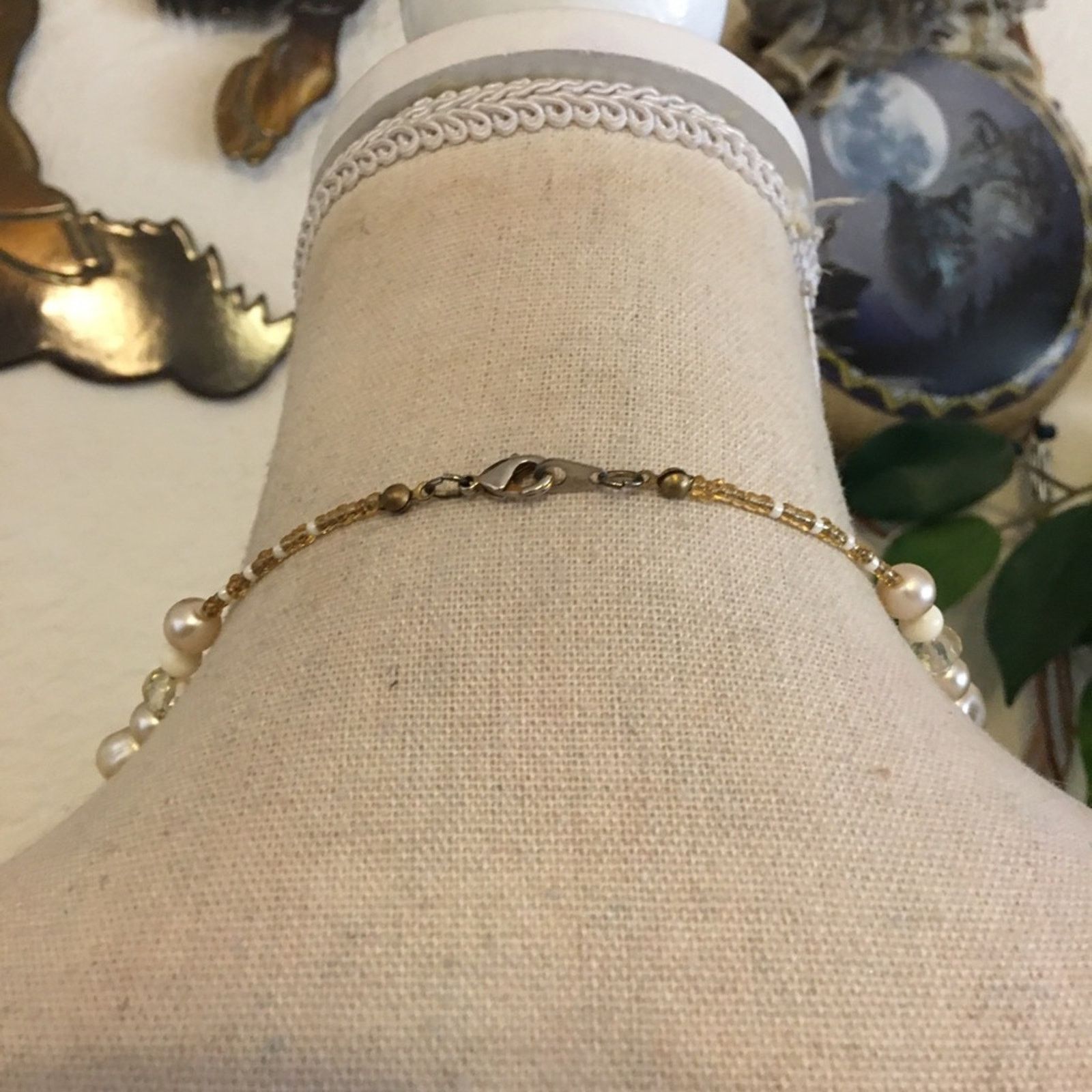 Vintage Vintage faux pearl and glass bead necklace Size ONE SIZE - 5 Thumbnail