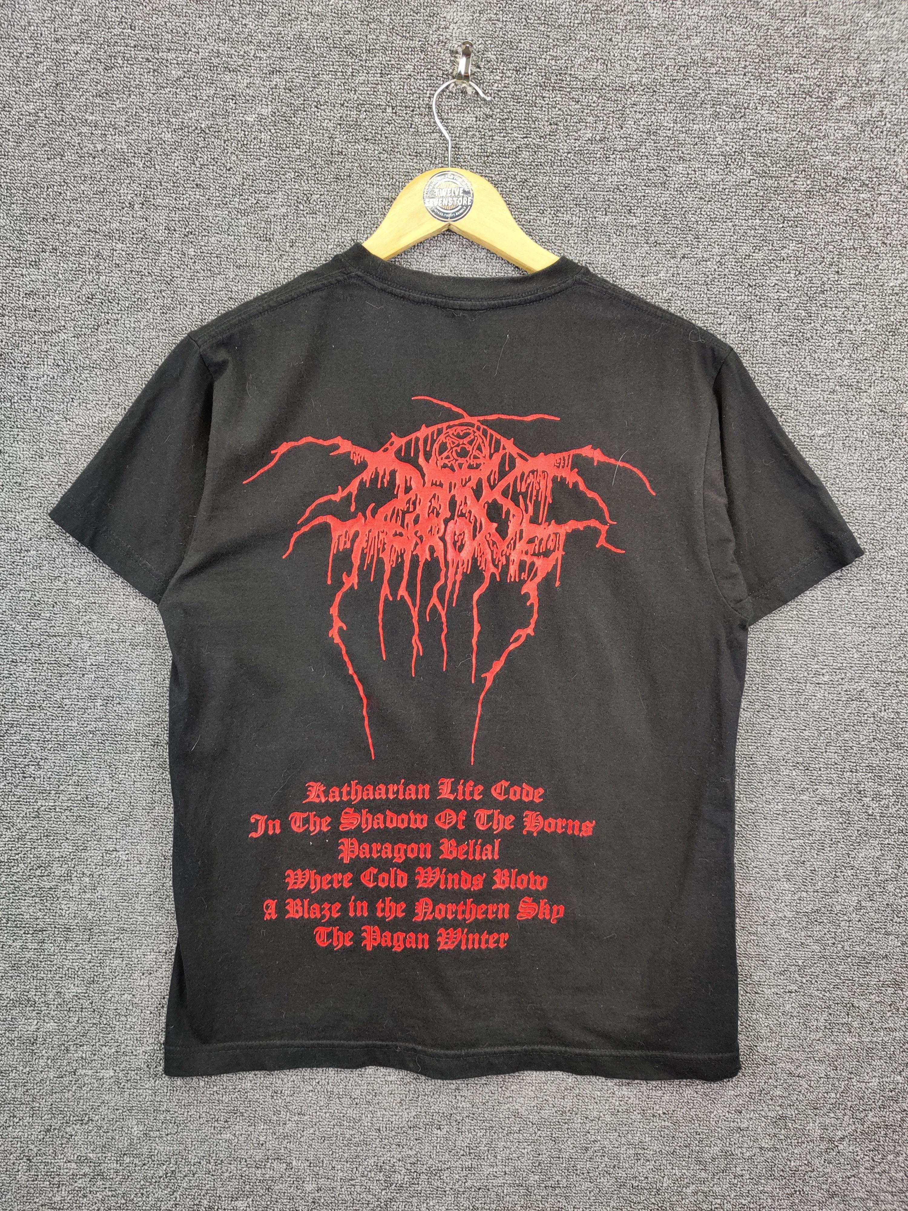 Band Tees Darkthrone Blazer In The Northen Sky Black Metal Tee Tshirt Size US S / EU 44-46 / 1 - 6 Thumbnail