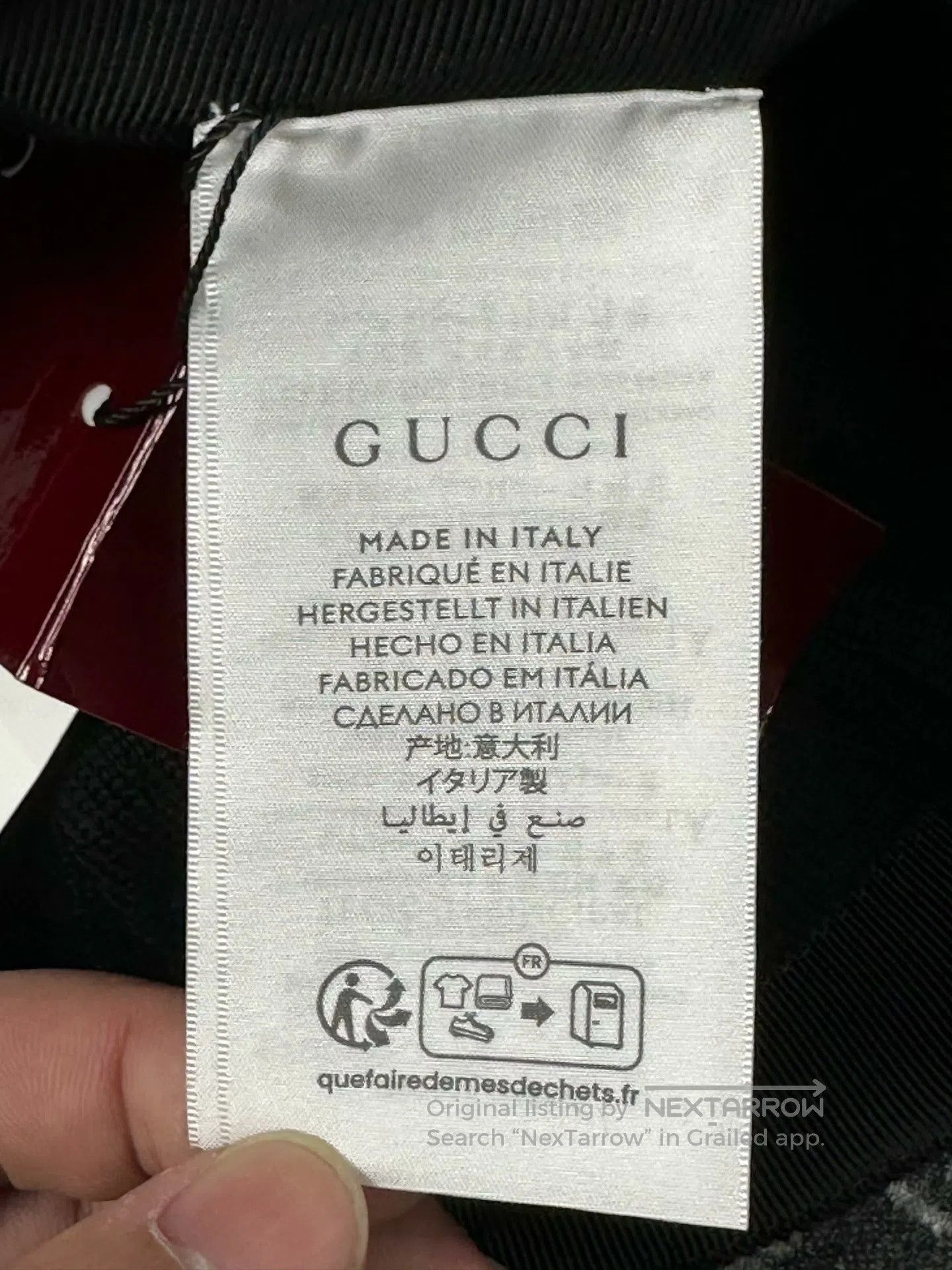 Gucci Guicci size M Dark Gray Double G Monogram Wool Baseball Ca Size ONE SIZE - 5 Thumbnail