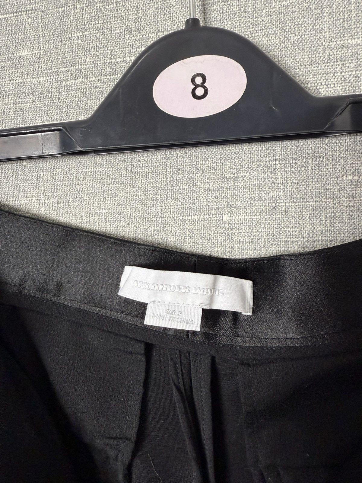 Alexander Wang Alexander Wang Black Cropped Trousers Pants Wool & Viscose Size 26" / US 2 / IT 38 - 18 Thumbnail