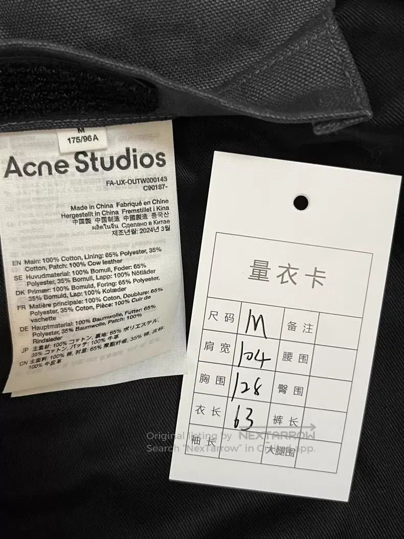Acne Studios Acne Studios 2024 fall-winter series FW24 Face series sing Size US M / EU 48-50 / 2 - 4 Thumbnail