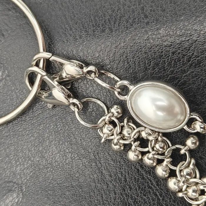 Jewelry D-Shape Pearl Pants Waist Chain Size ONE SIZE - 2 Thumbnail