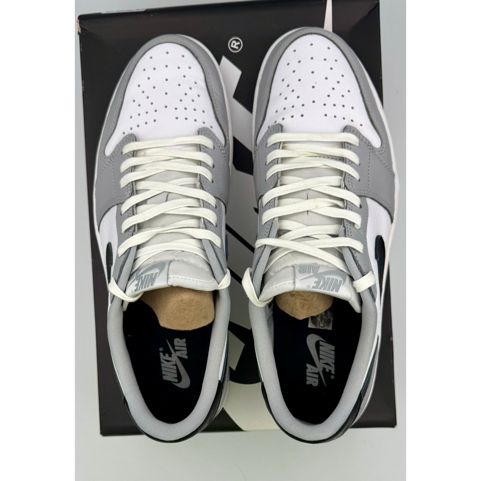 Nike Jordan 1 Retro Low OG Barons Sz13 CZ7090-110 Size US 13 / EU 46 - 4 Thumbnail