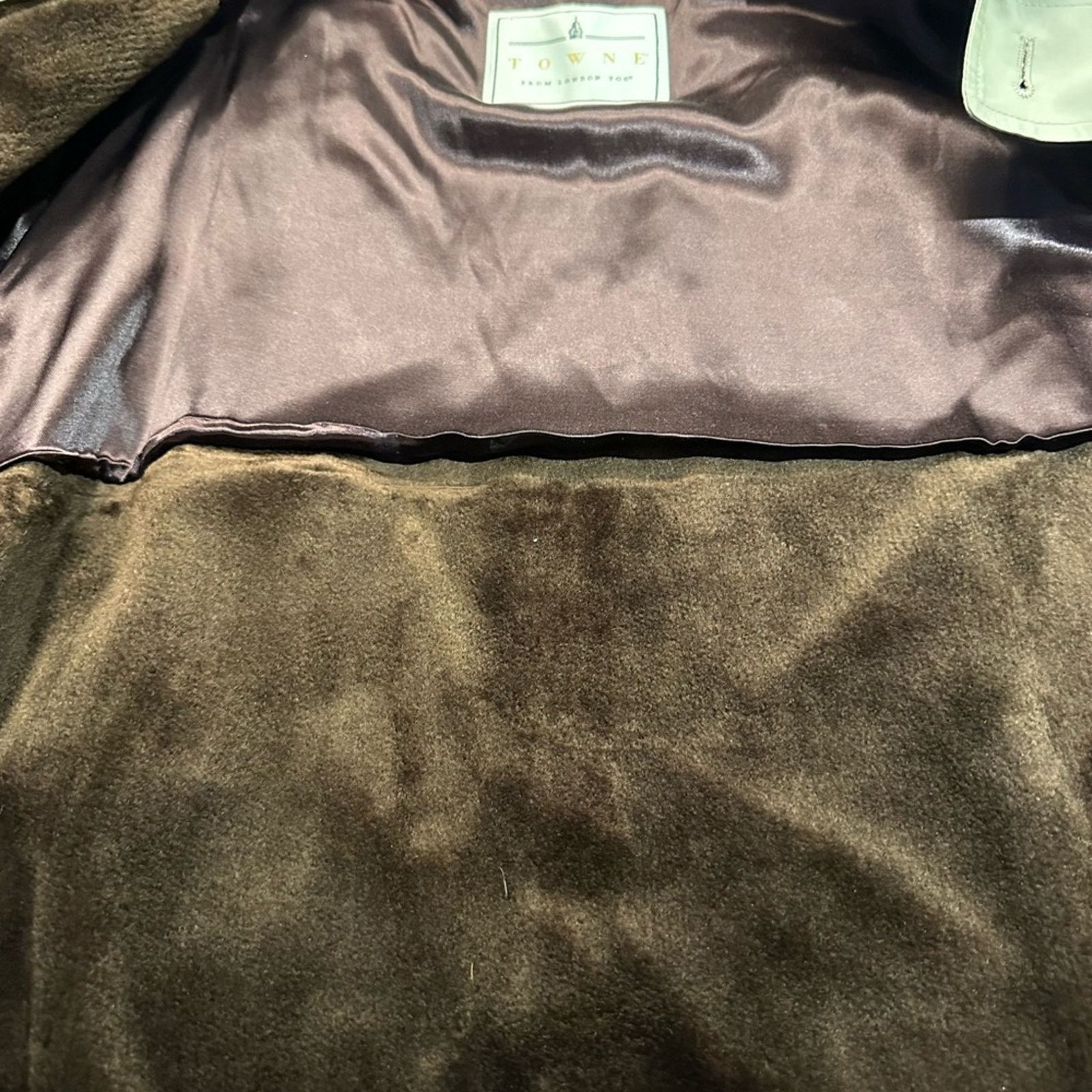 London Fog Towne by London Fog 44 Regular tan Overcoat Zip Out Lining Size US L / EU 52-54 / 3 - 9 Thumbnail