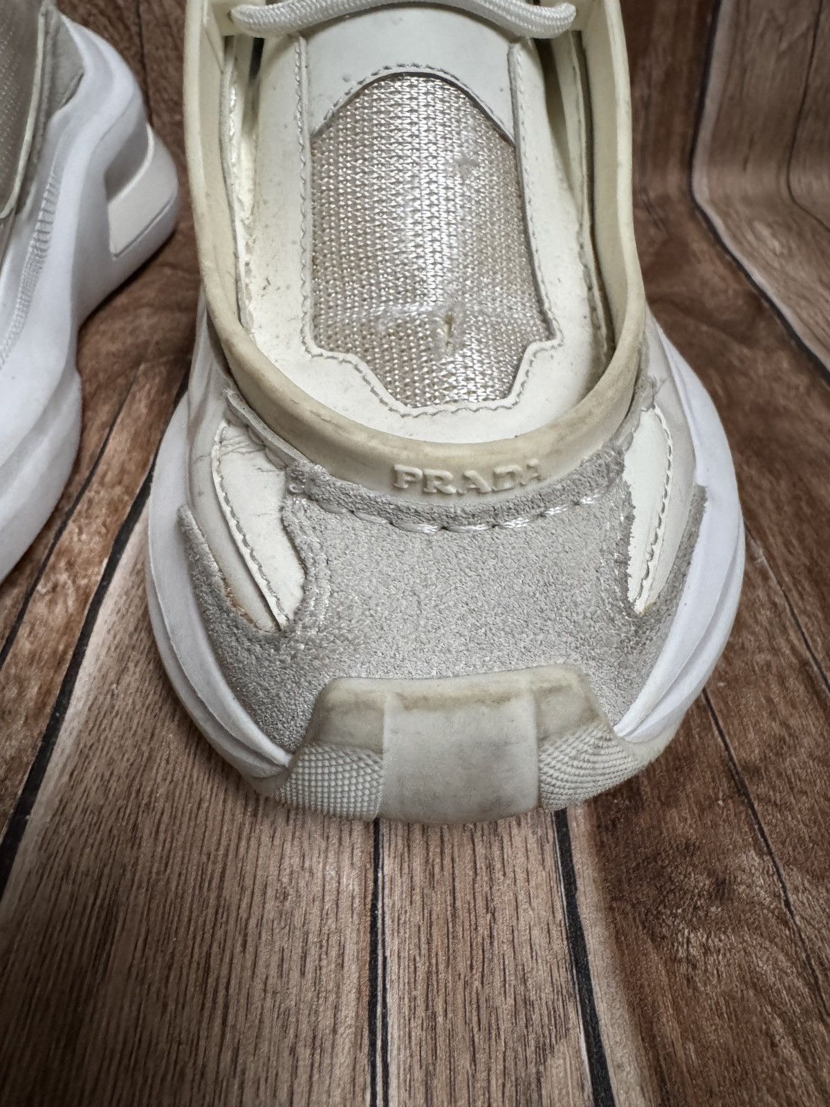 Prada panelled chunky suede sneaker Size US 7.5 / EU 40-41 - 5 Thumbnail