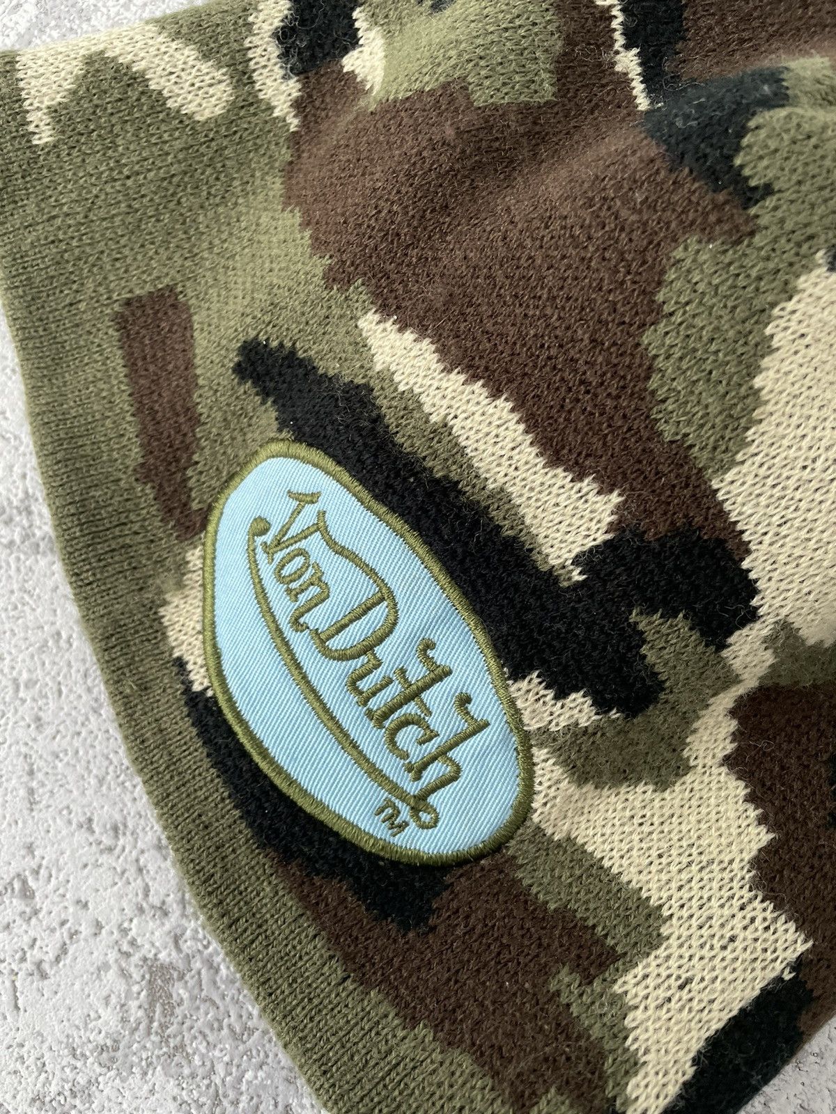 Vintage × Von Dutch Vintage Von Dutch Y2K Camo Hat Size ONE SIZE - 2 Thumbnail