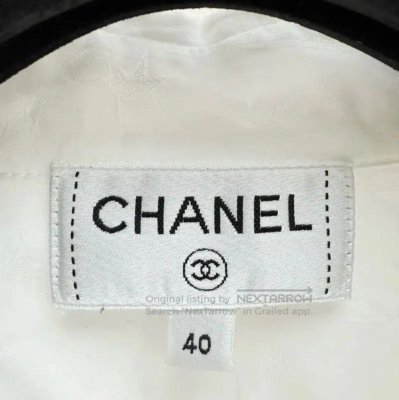 Chanel Chanel White Cotton Women's Shirt . Size XXS / US 00 / IT 34 - 2 Thumbnail