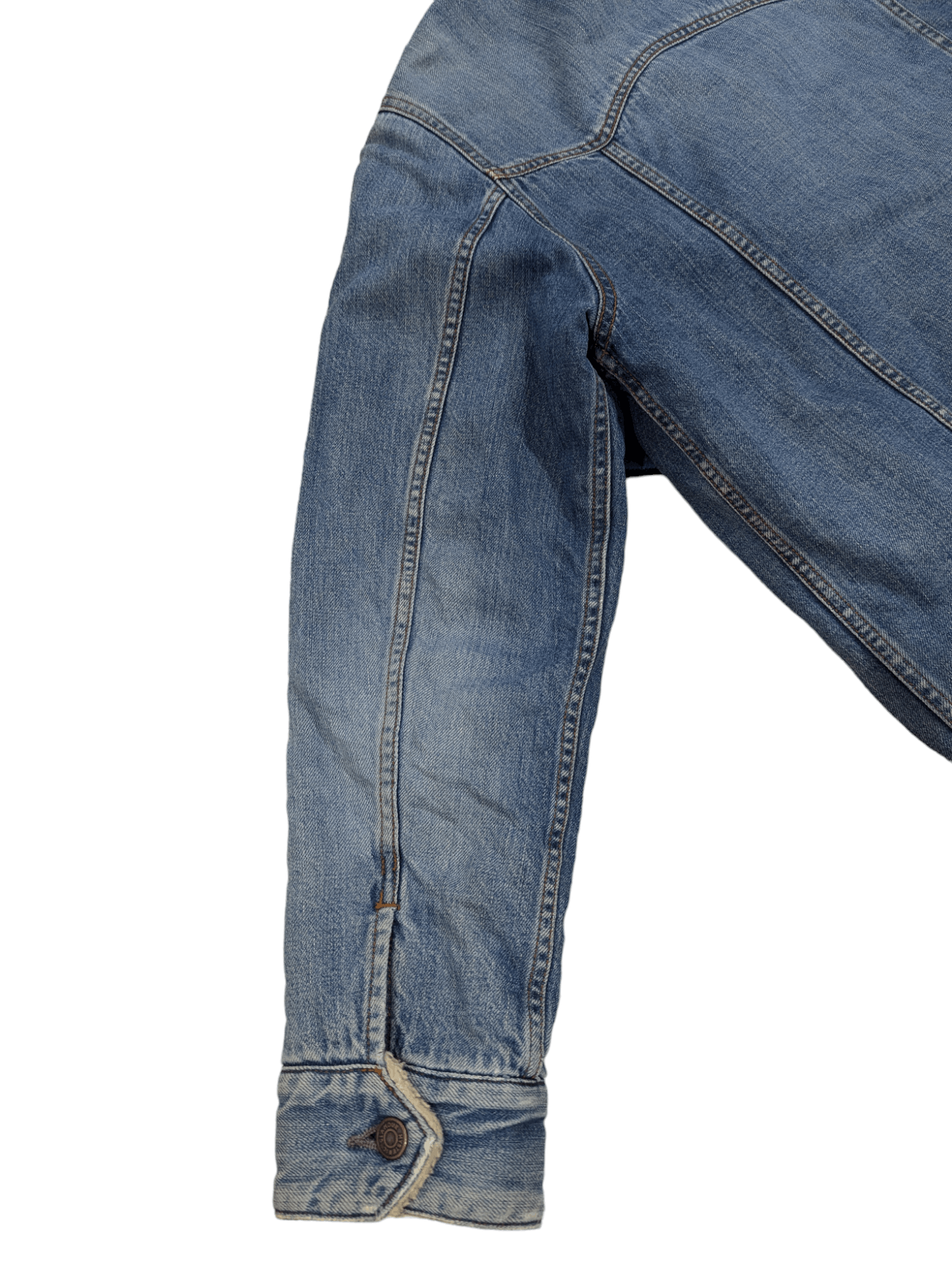 Hysteric Glamour Hysteric Glamour Kinky Jeans Denim Sherpa Jacket Size L / US 10 / IT 46 - 12 Thumbnail