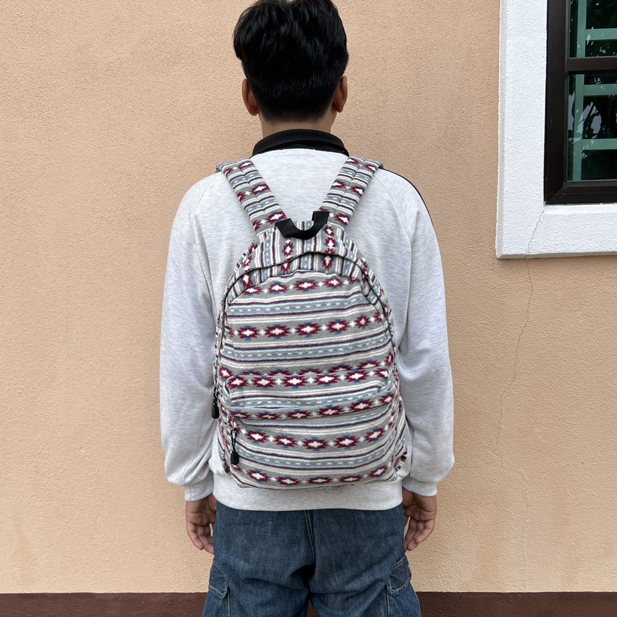Uniqlo Uniqlo Nordic Native Micro Fleece Backpack Size ONE SIZE - 1 Thumbnail