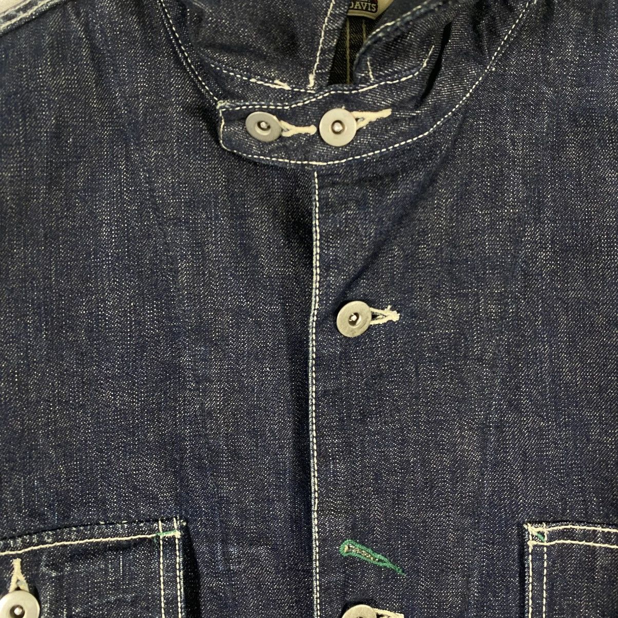 Ben Davis × Vintage Vintage Ben Davis Chore Button Jacket M Size Indogo Colour Size US M / EU 48-50 / 2 - 9 Thumbnail