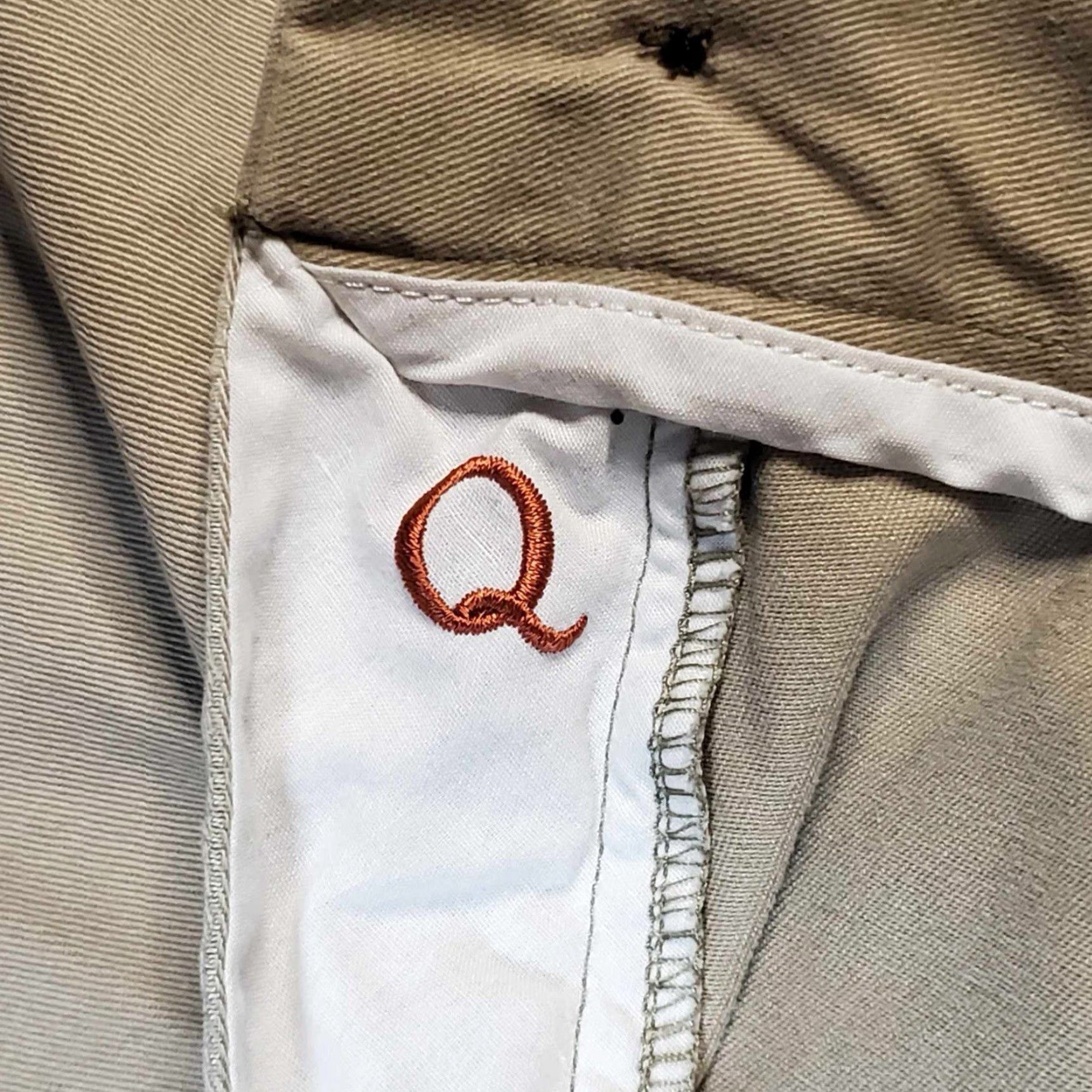 Vintage Q Shorts Mens 38 Khaki Front Pleated Chino Pockets Fishing Golf Waking Size US 38 / EU 54 - 2 Thumbnail