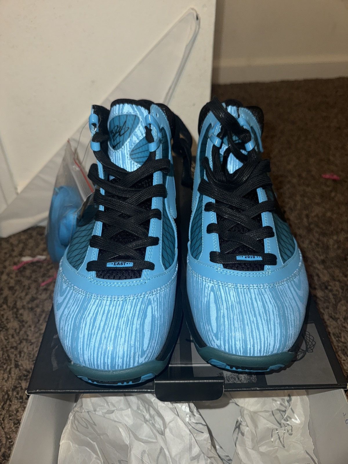image of Nike Lebron 7 All Star New Shoes in Blue, Men's (Size 8)