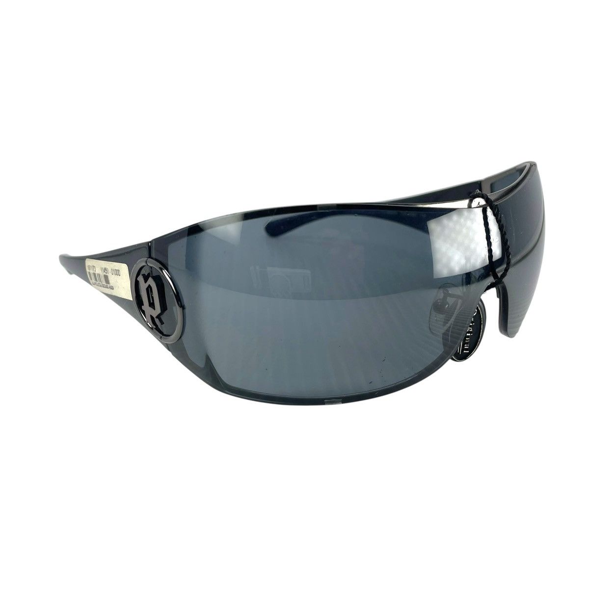 Vintage Vintage Y2K Italy Police S8304 COL.568F Sunglasses Size ONE SIZE - 12 Thumbnail
