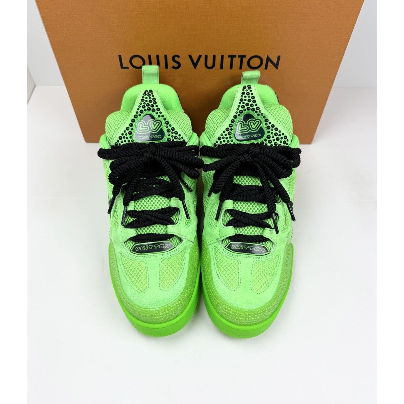 Louis Vuitton Size 8LV/9US - Louis Vuitton Skate Green Size US 9 / EU 42 - 3 Thumbnail