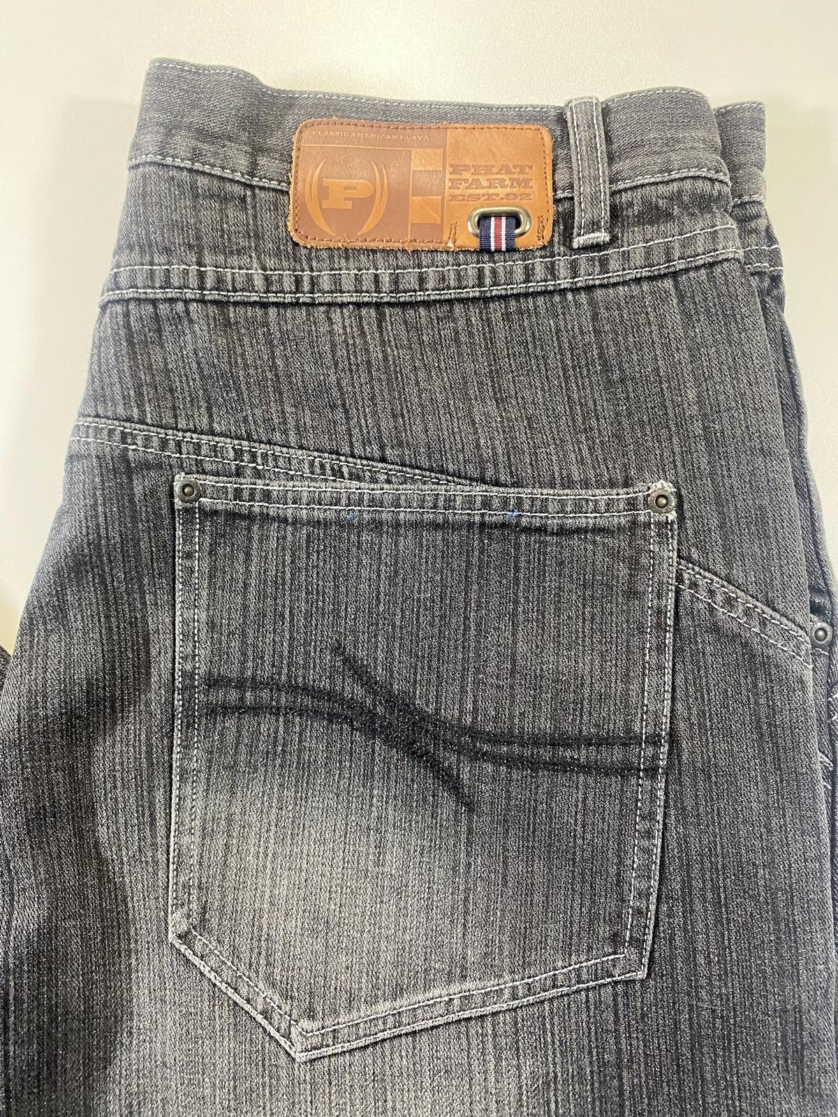 Unknown London Vintage phat farm Gray Denim Jeans 36 Size US 36 / EU 52 - 9 Thumbnail