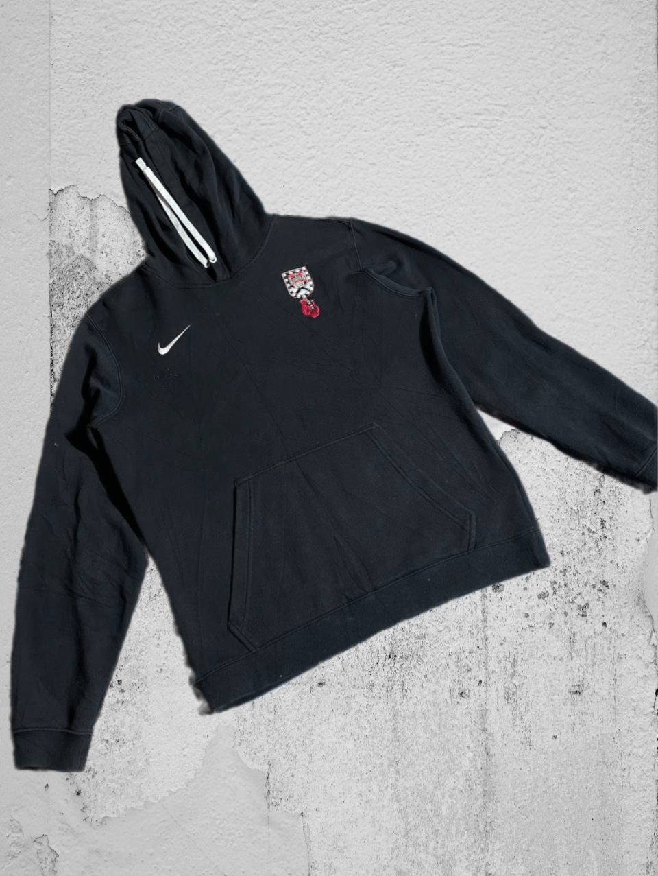 Nike × Vintage Sweatshirt Nike Vintage Big Central Logo 90s Outdoor Style Size US M / EU 48-50 / 2 - 1 Thumbnail